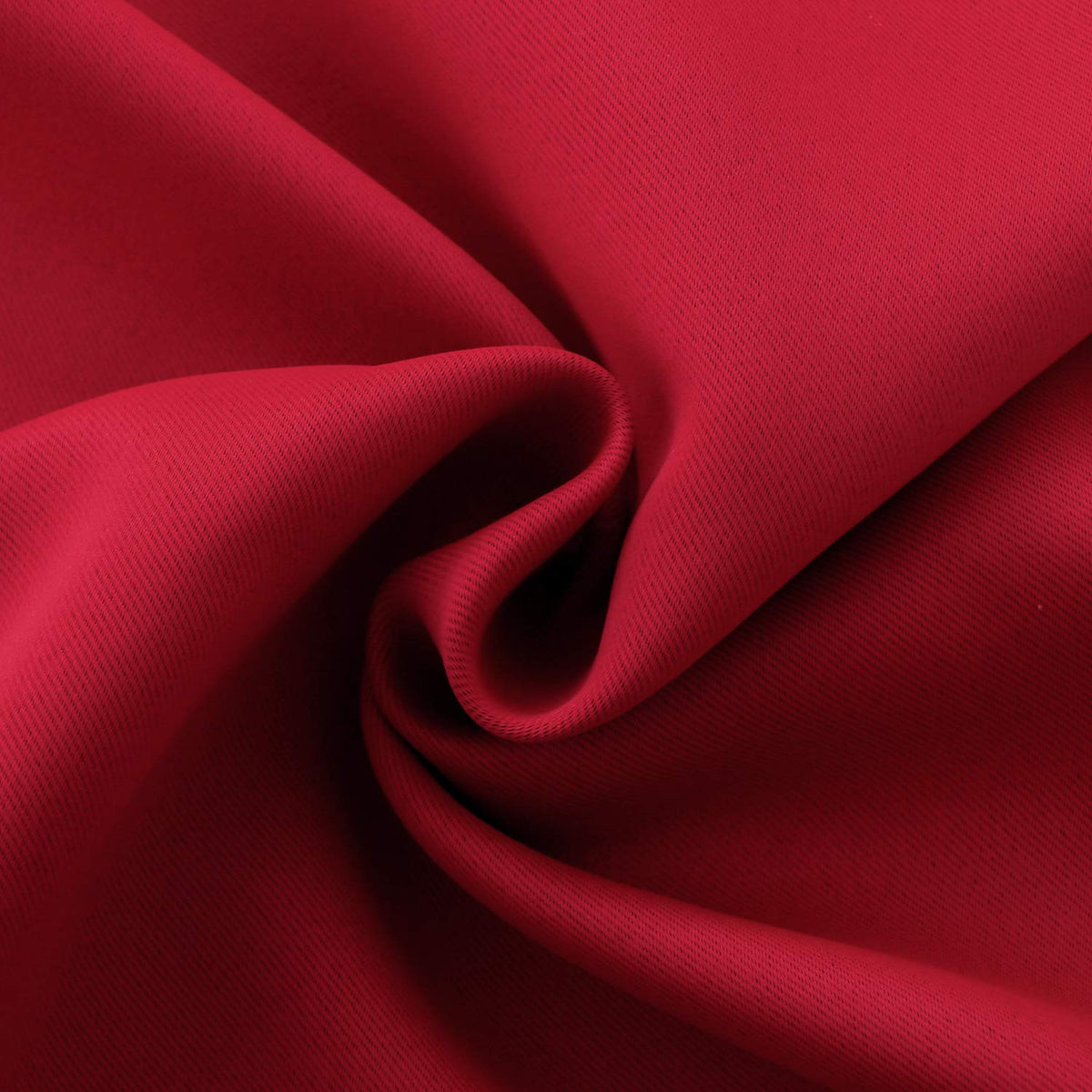 Red Blackout Curtains 40 Inches Length for Short Window (2 Count)