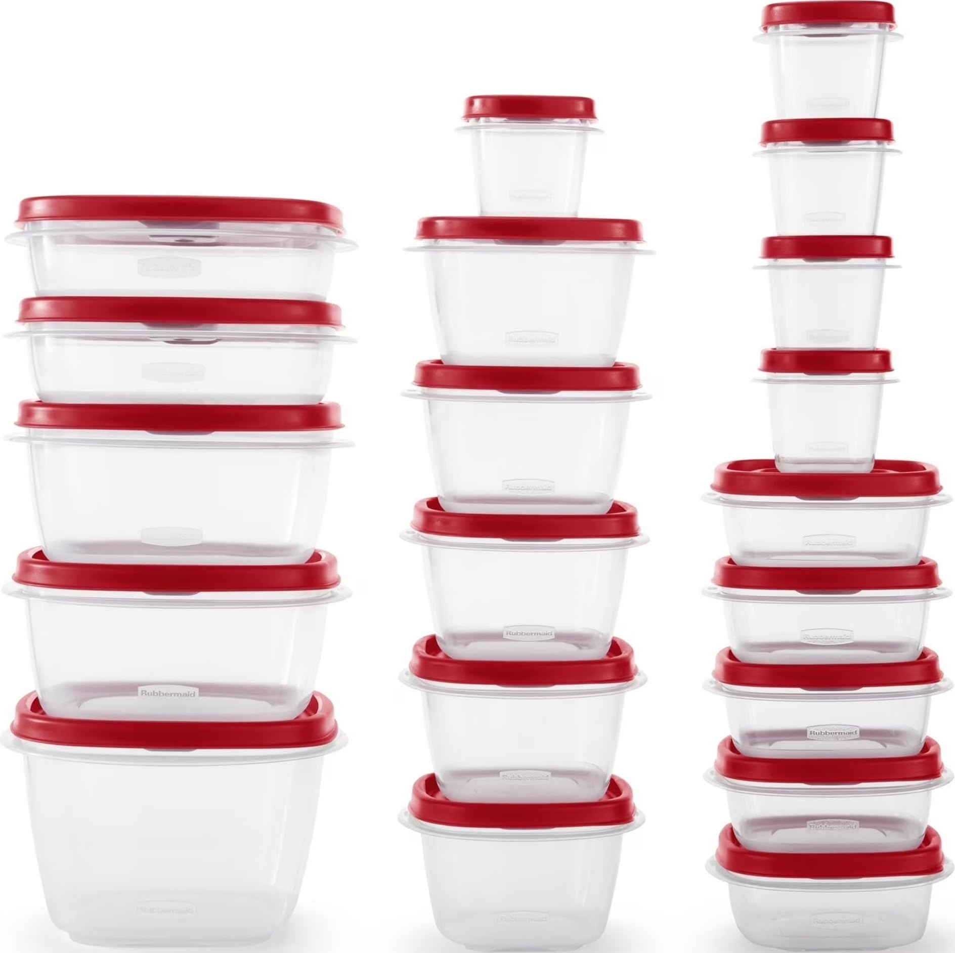 42 Piece Food Storage Containers with Lids