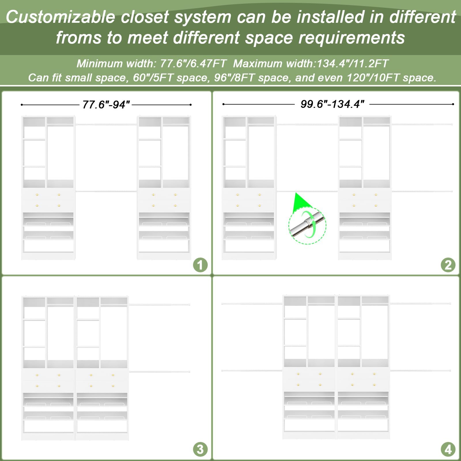 Closet System (10 Foot)