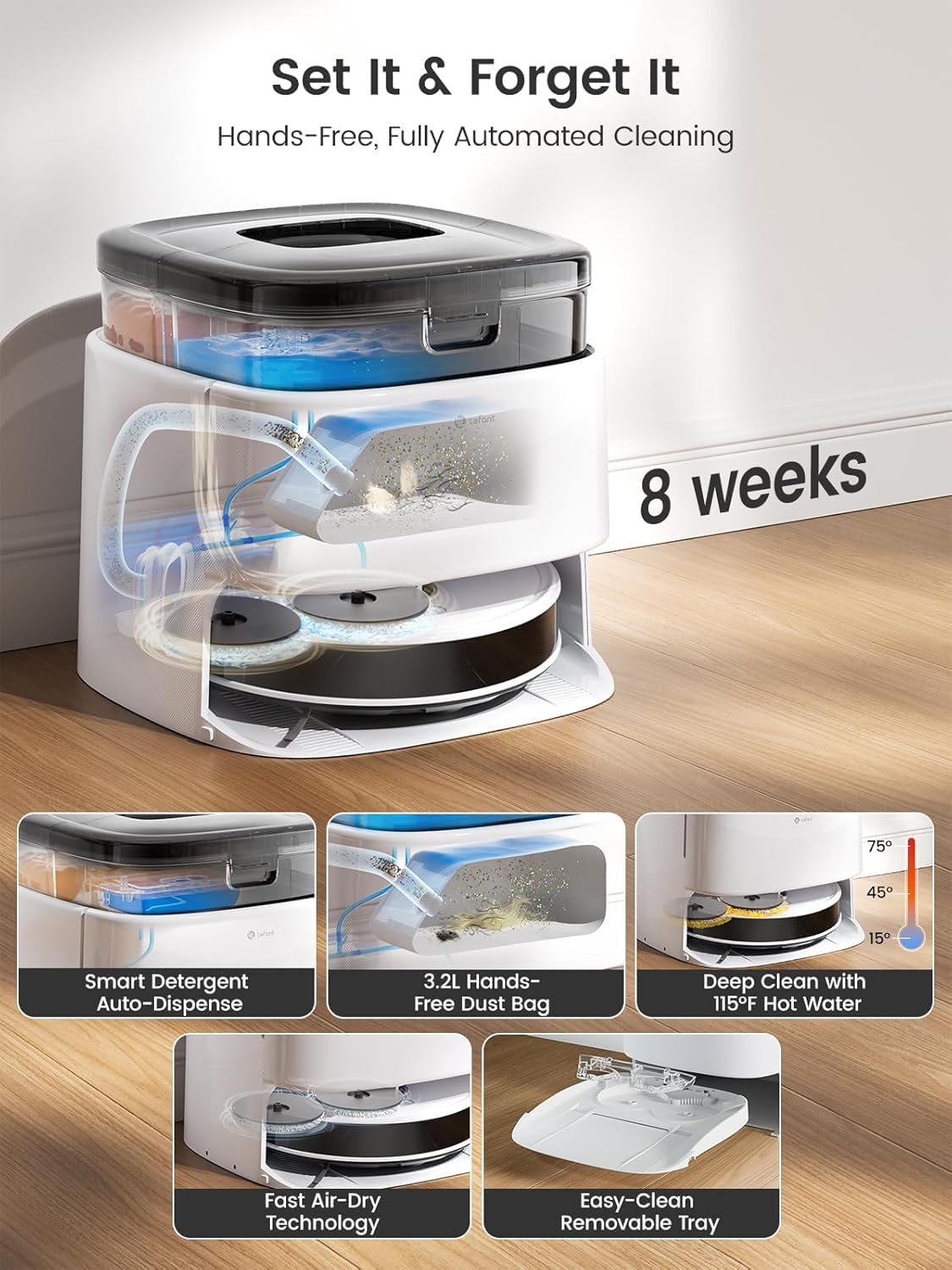 Robot Vacuum and Mop