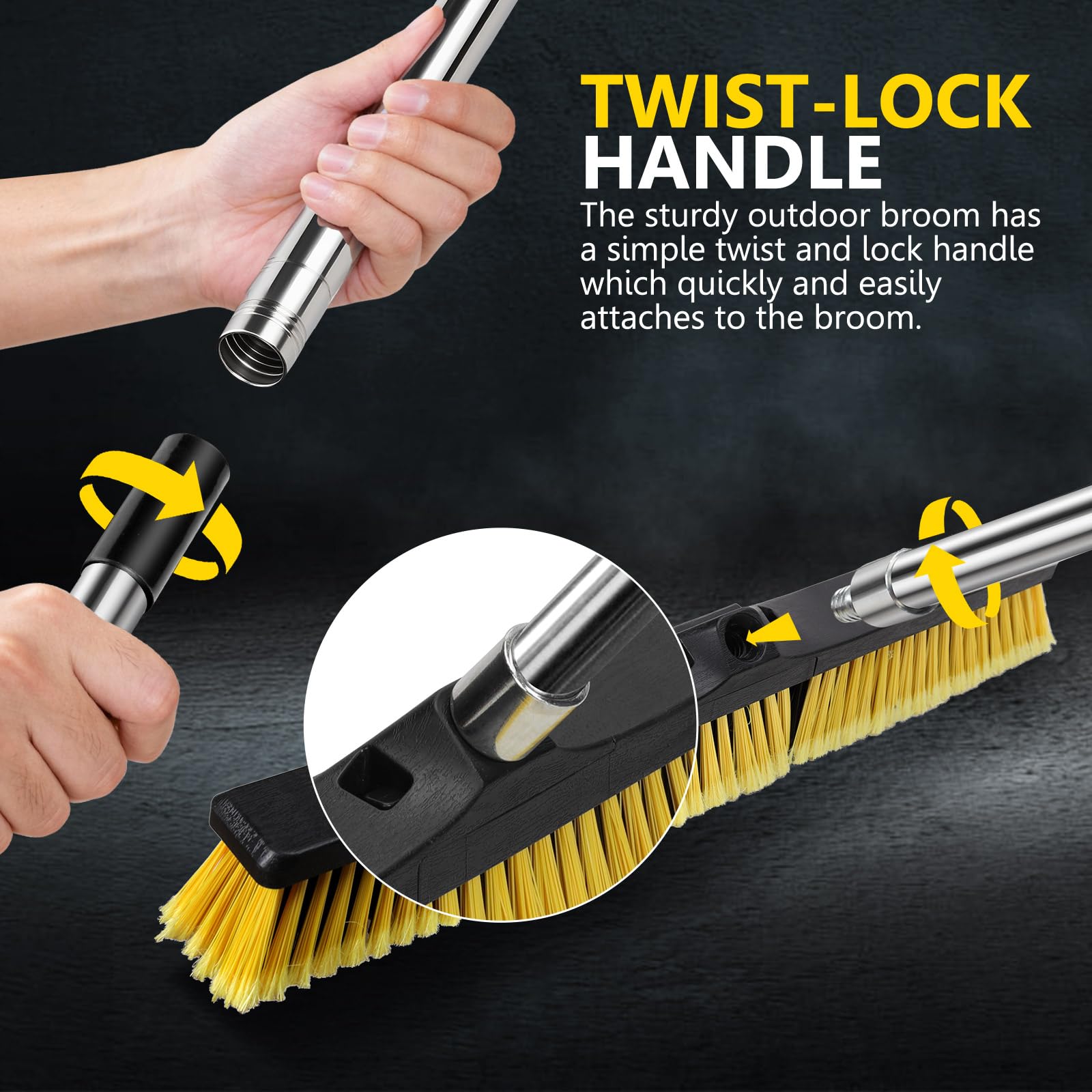 24.8 ” Push Broom