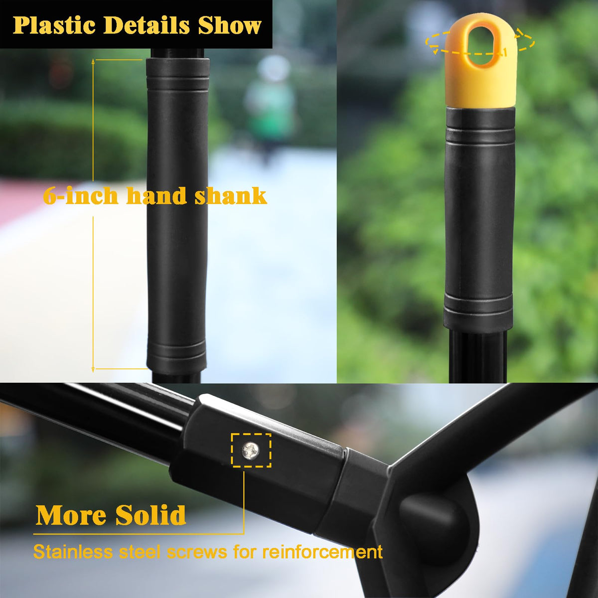 Heavy Duty Commercial Broom (3 Count)