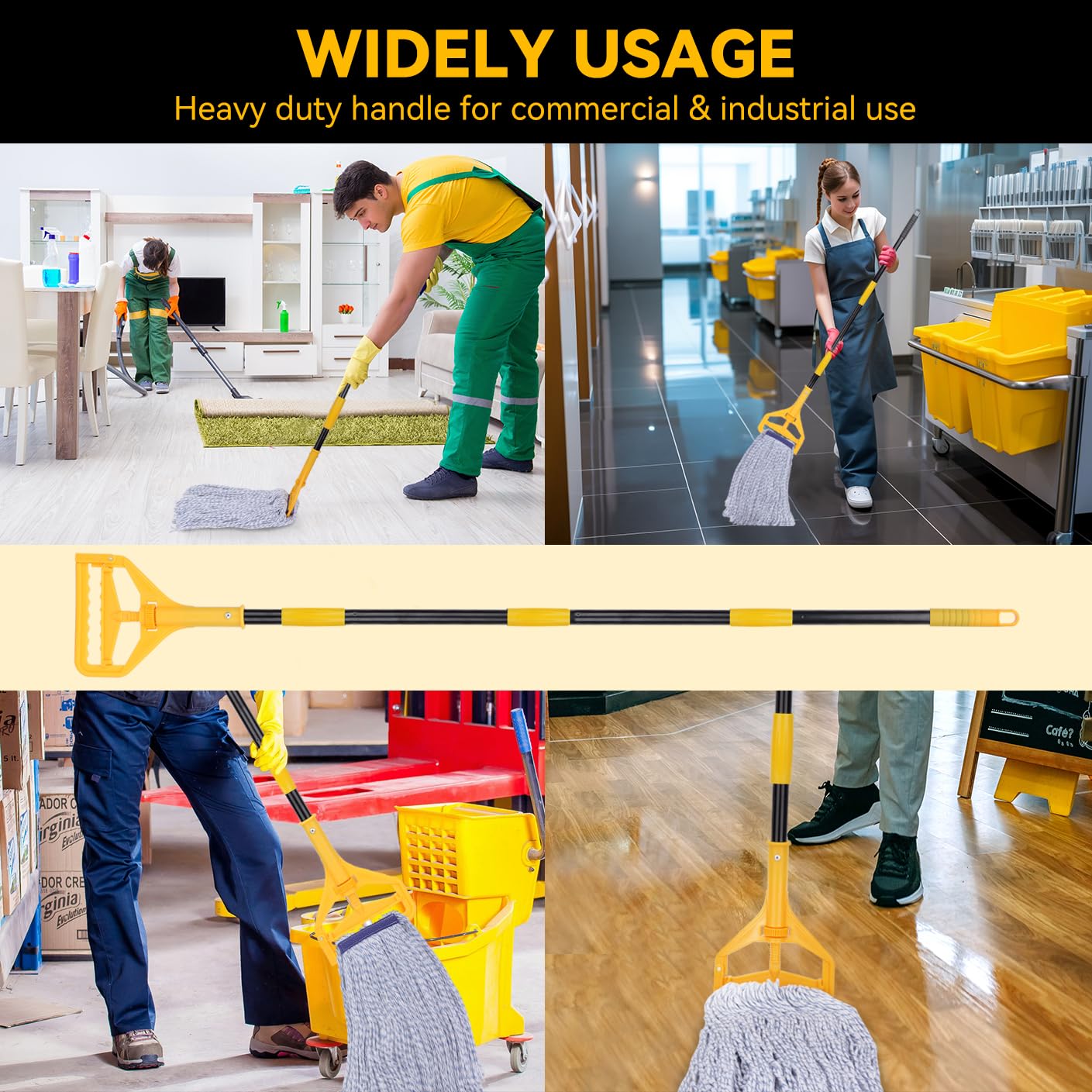 Mop Handle Commercial Heavy Duty