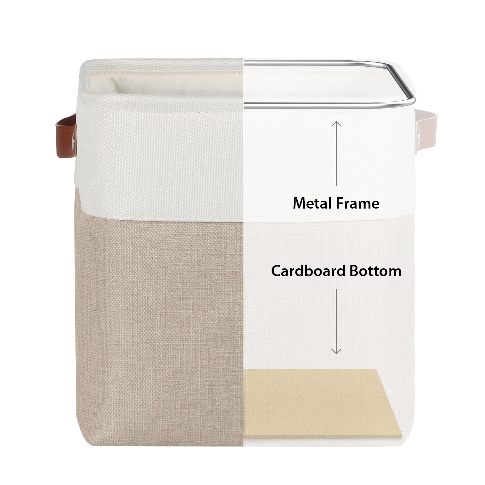 Fabric Cube Storage Bins (4 Count)