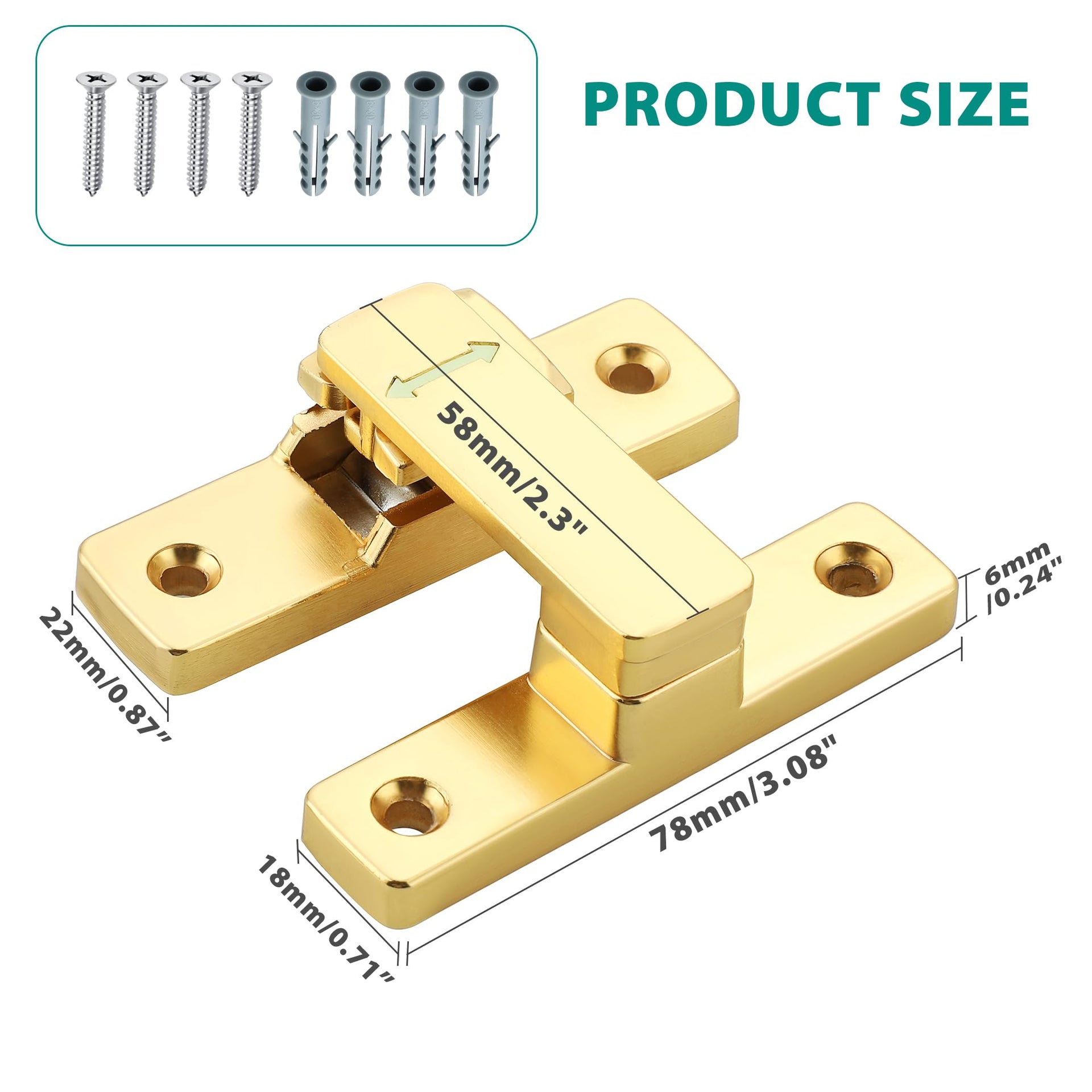 Sliding Barn Door Lock