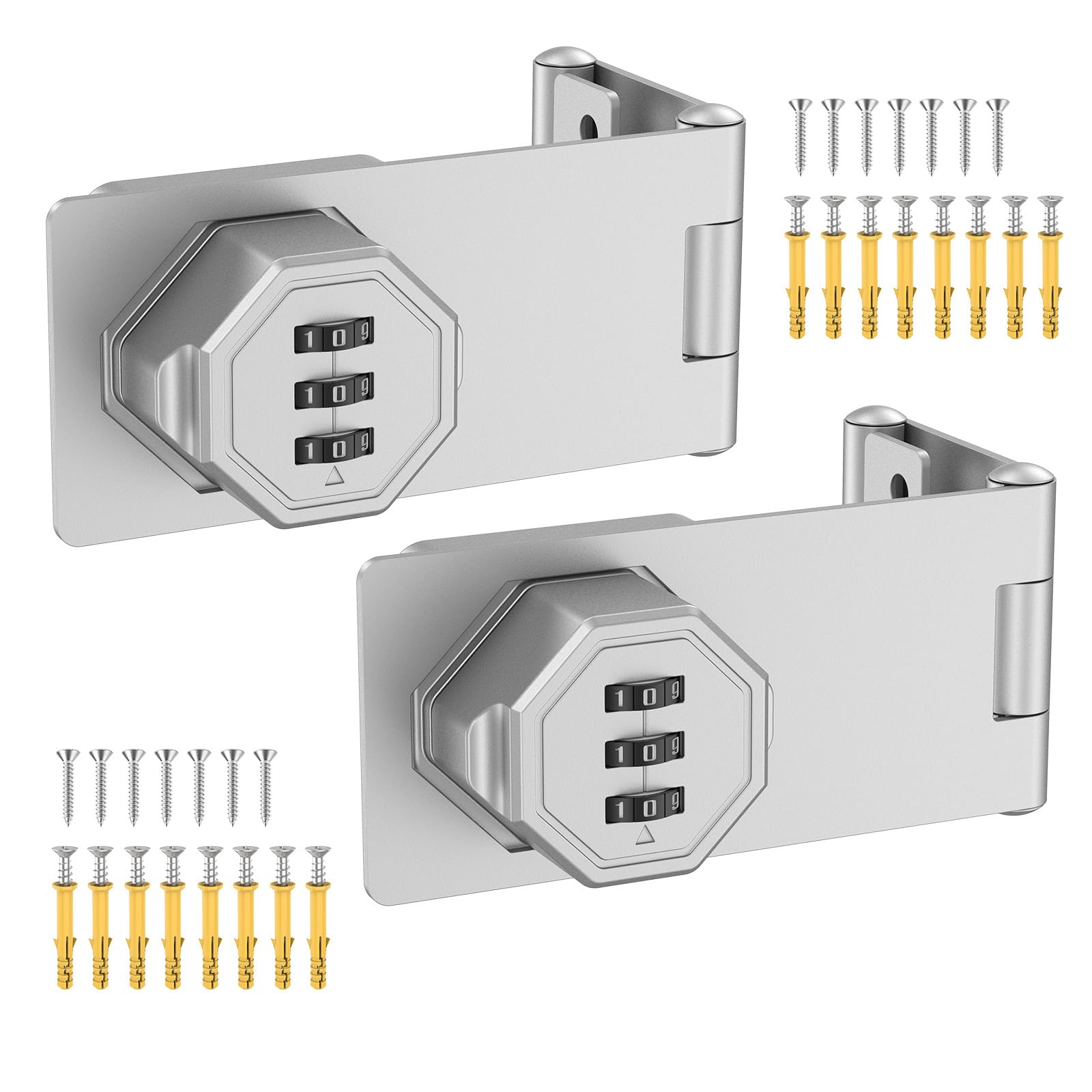 90 Degree 3 Digit Combination Cabinet Lock