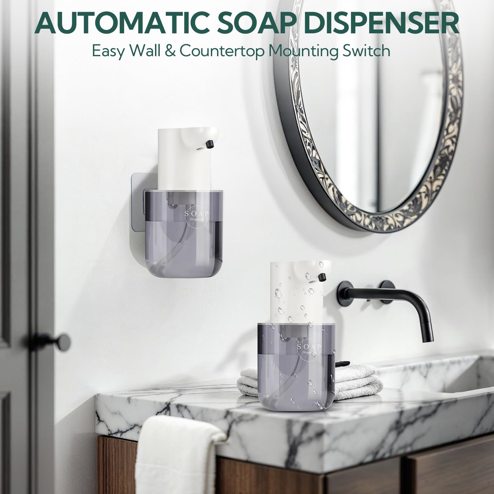 2 Pack Automatic Soap Dispenser (2 Count)