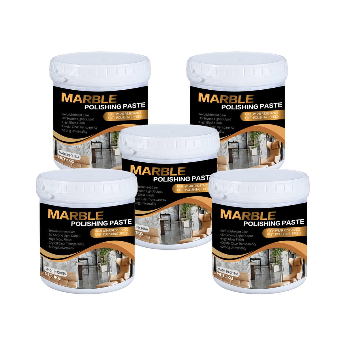 Marble Polishing Paste Kit (35.2 Ounce)