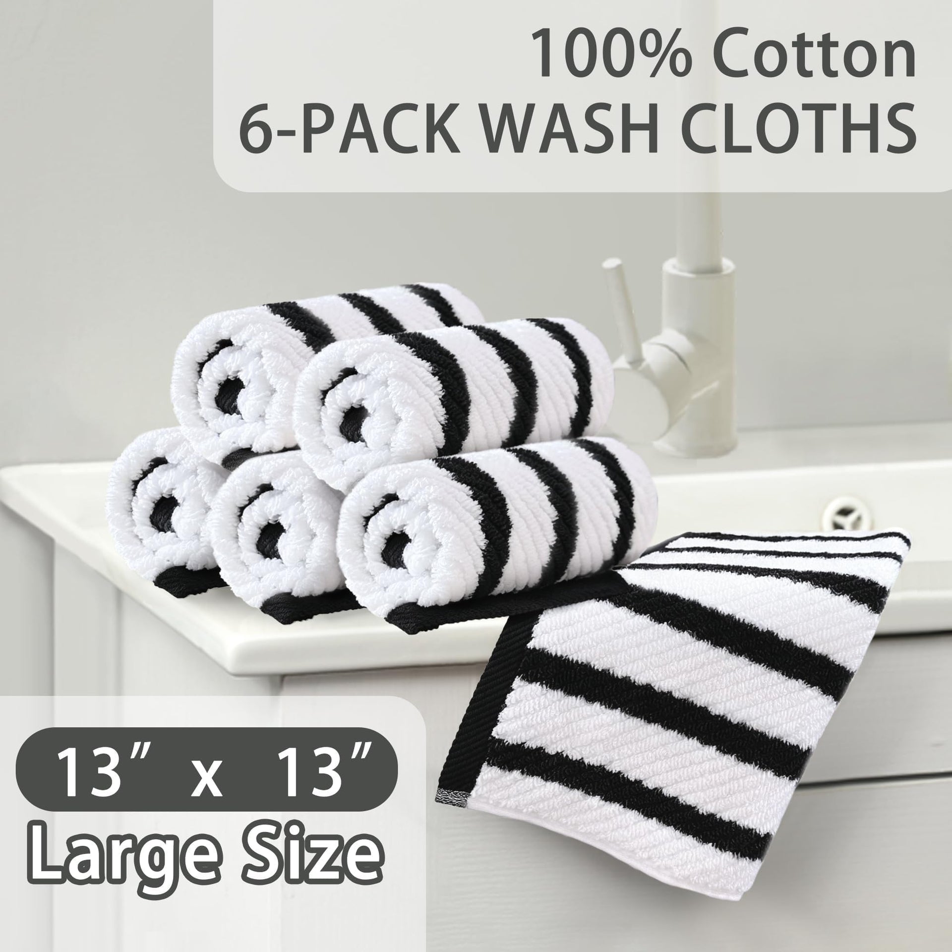 Wash Cloths 4PC (6 Count)