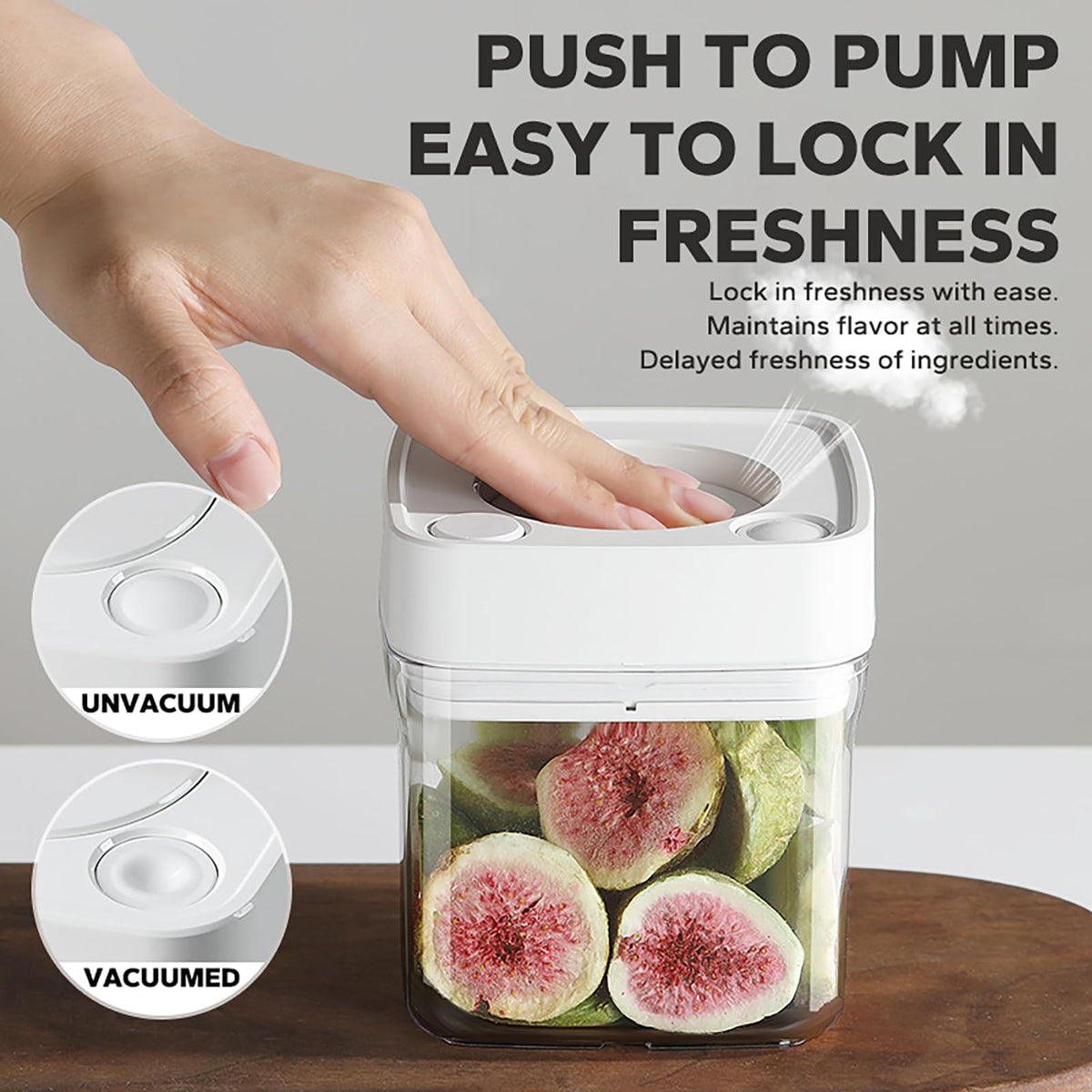 Manual Vacuum Jar With One