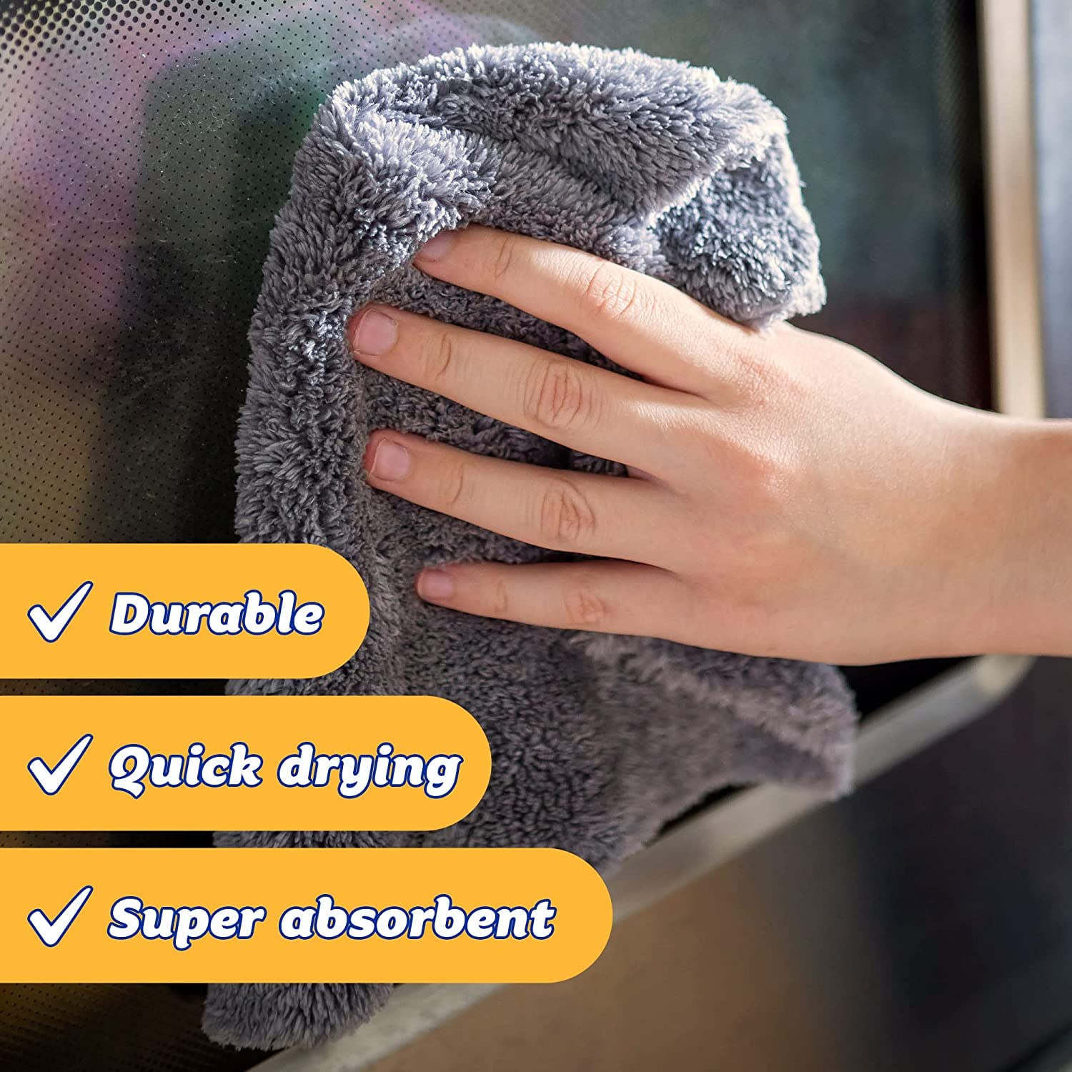 Microfiber Cloths (2 Count)