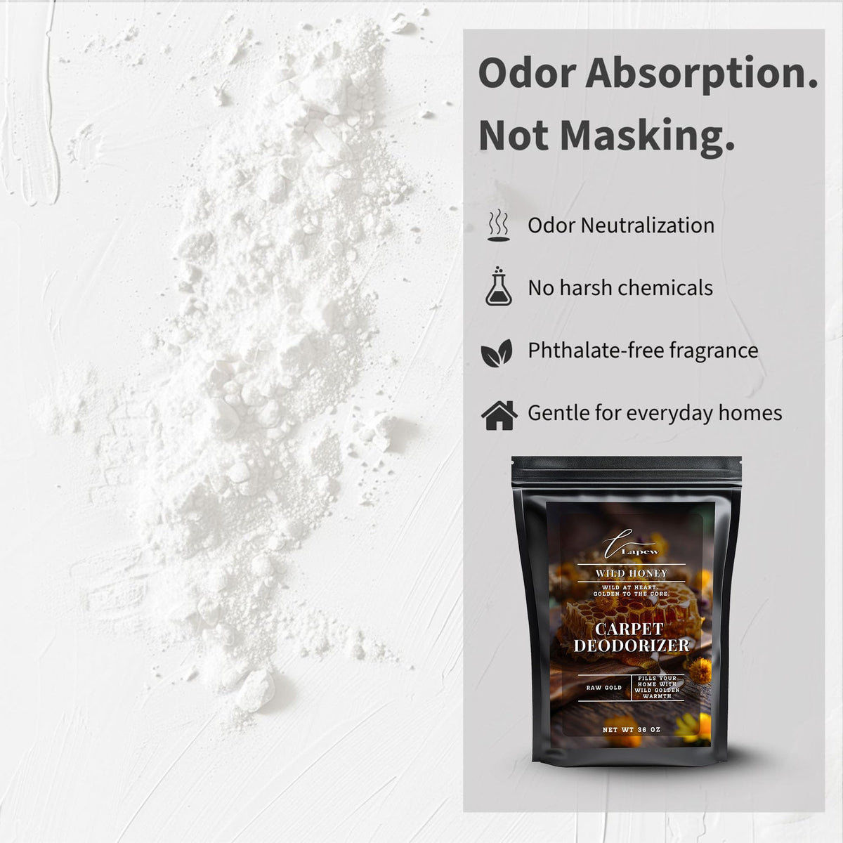 Wild Honey Carpet Deodorizer Powder (36 Ounce)