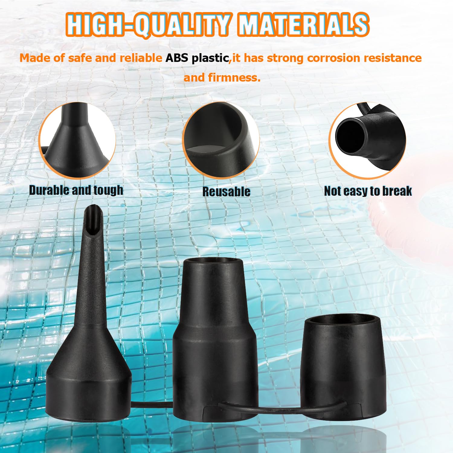 Air Pump Replacement Nozzles (3 Count)