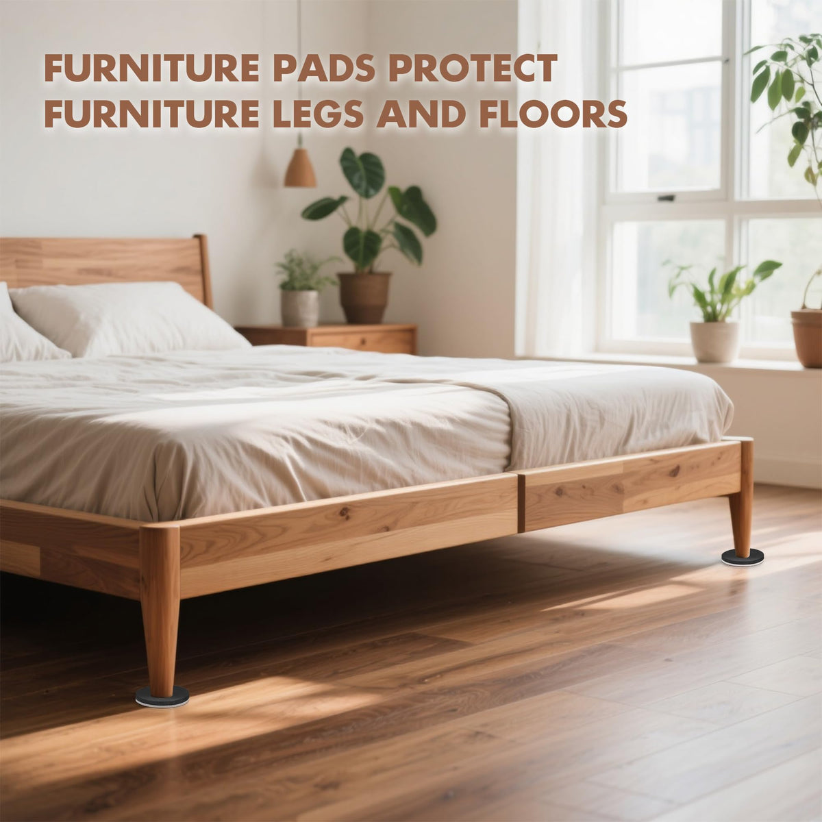 Furniture Sliders for Hardwood Floors (16 Count)