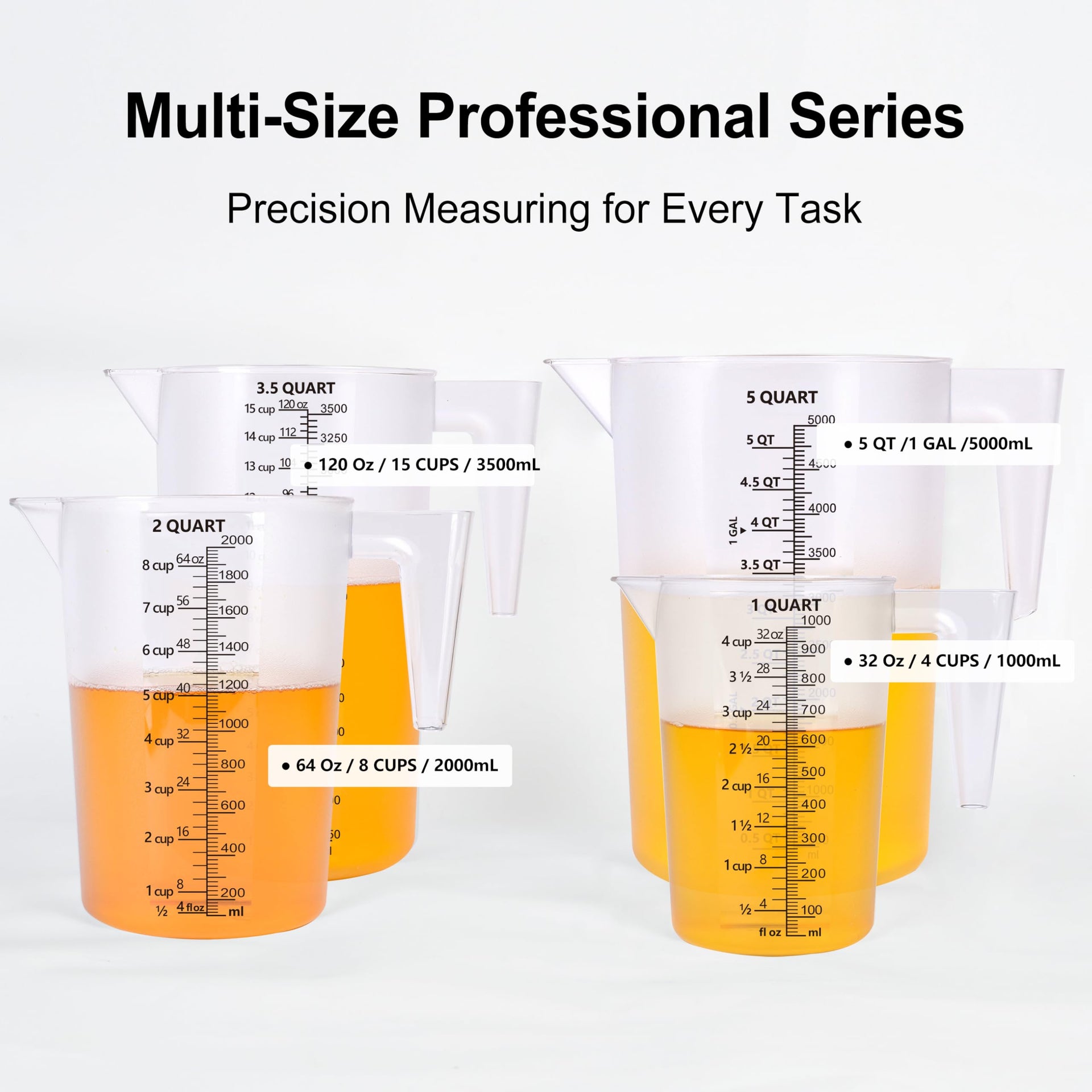 32oz Measuring Pitcher with Permanent Laser