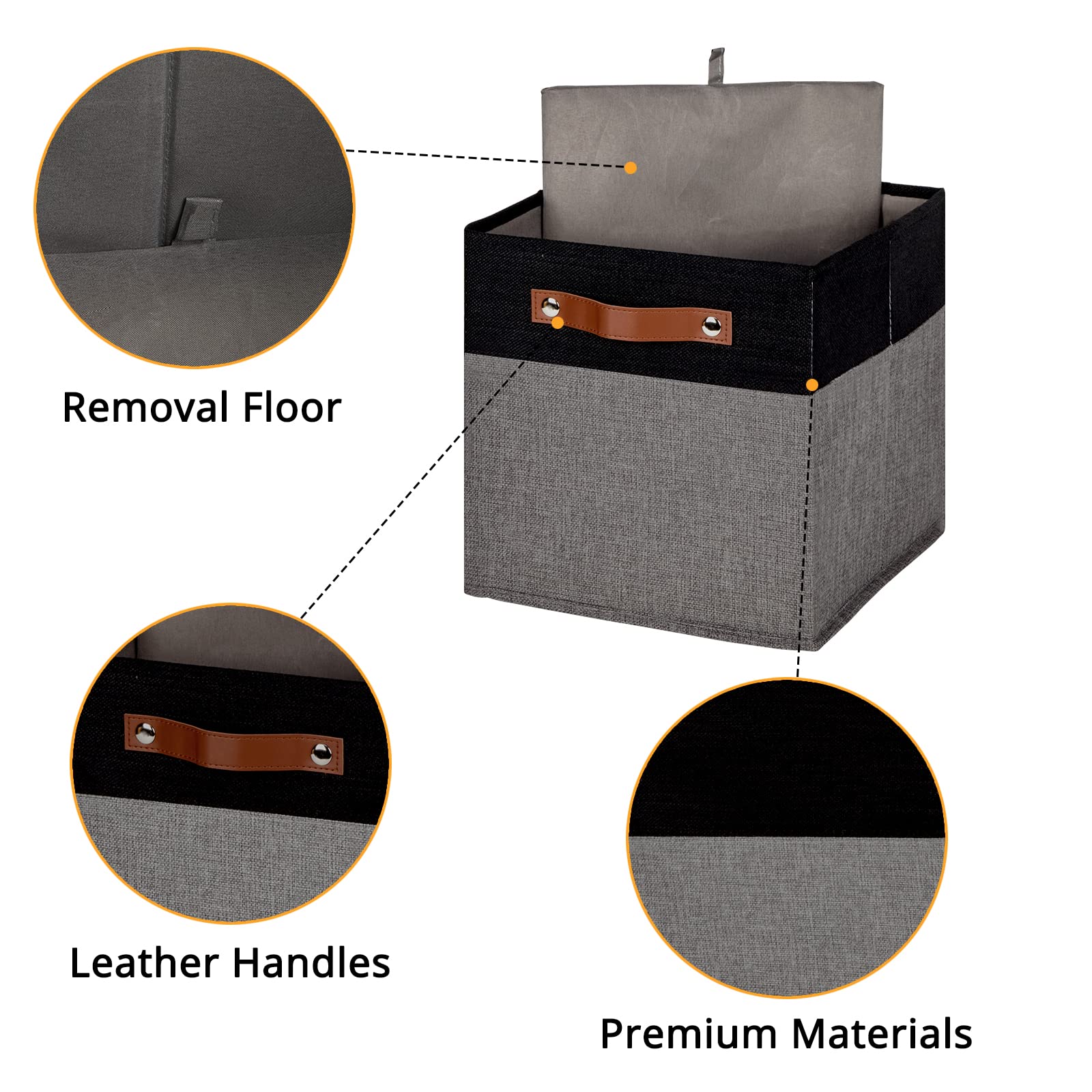 11x11 Storage Cubes (4 Count)
