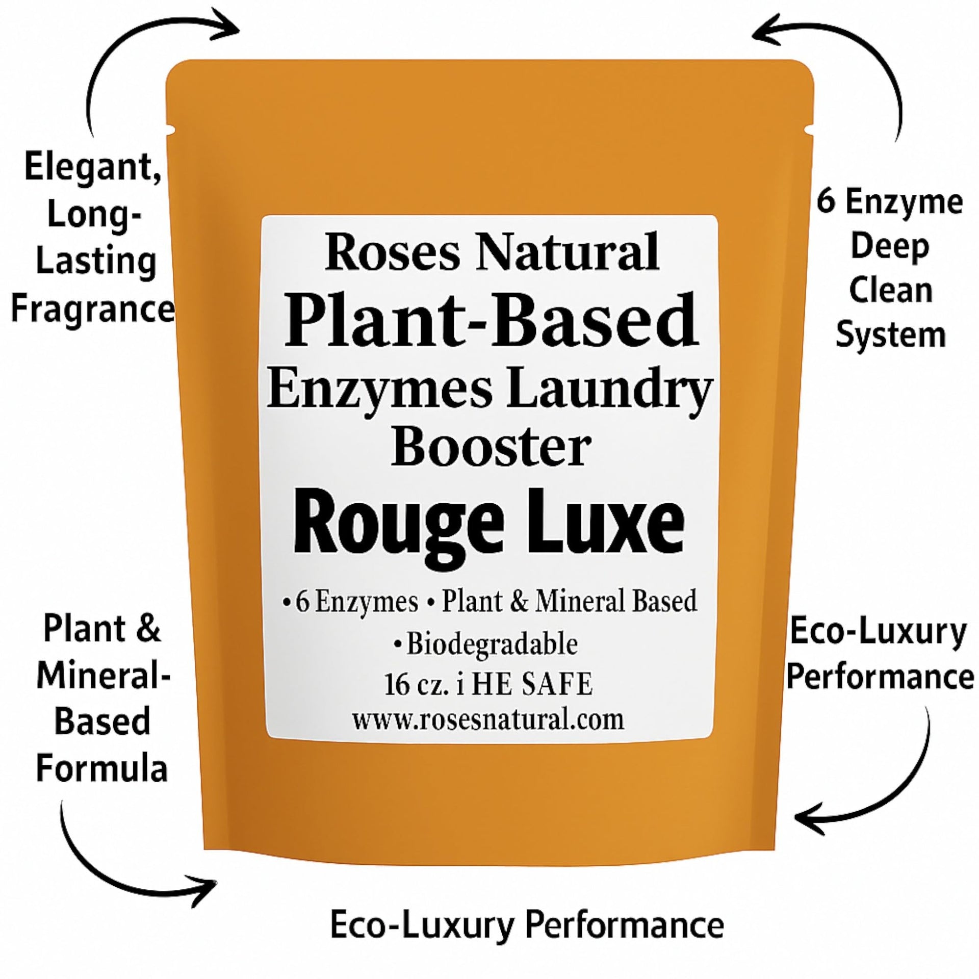 Natural Enzyme Laundry Booster (16 Ounce)