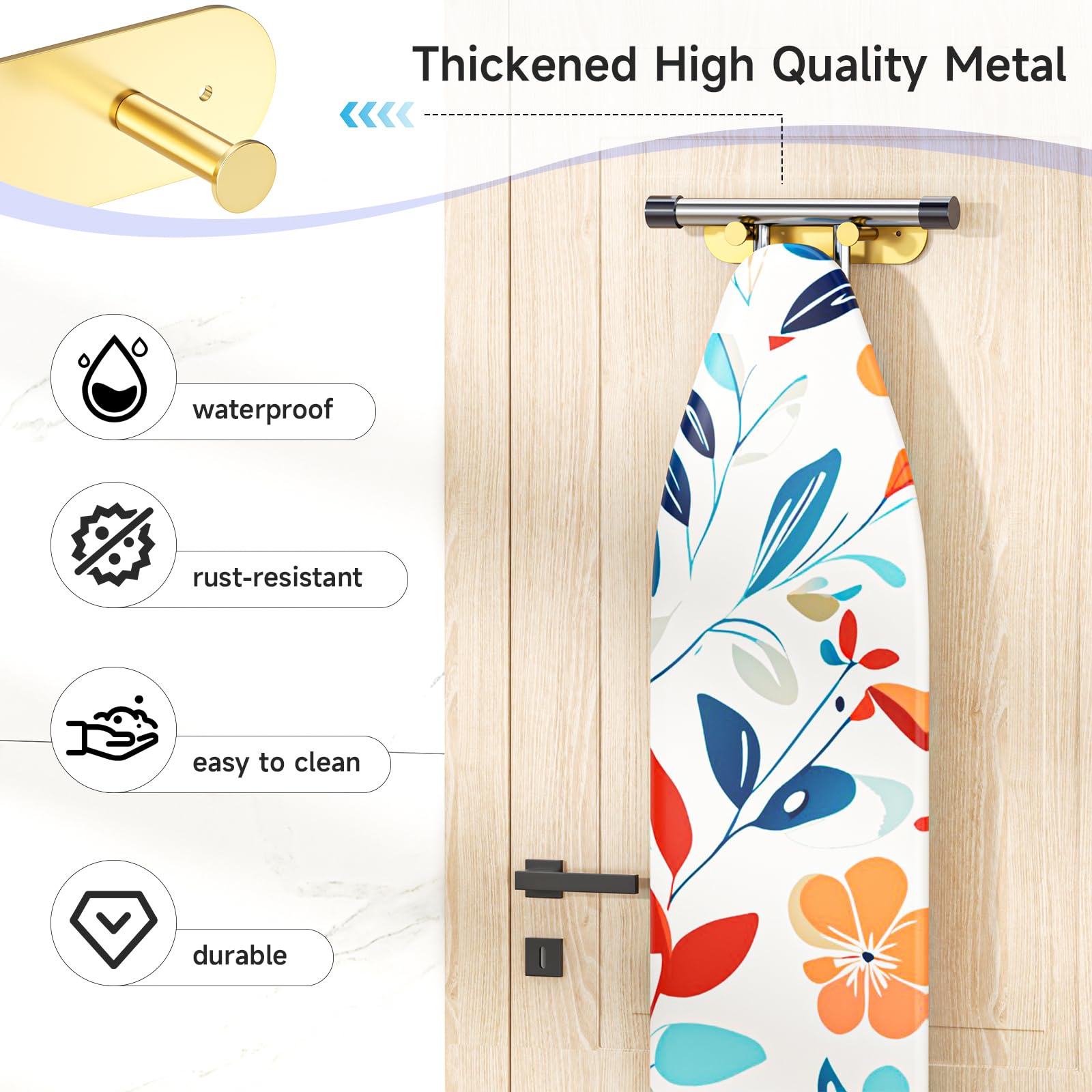 Ironing Board Hanger Wall Mount
