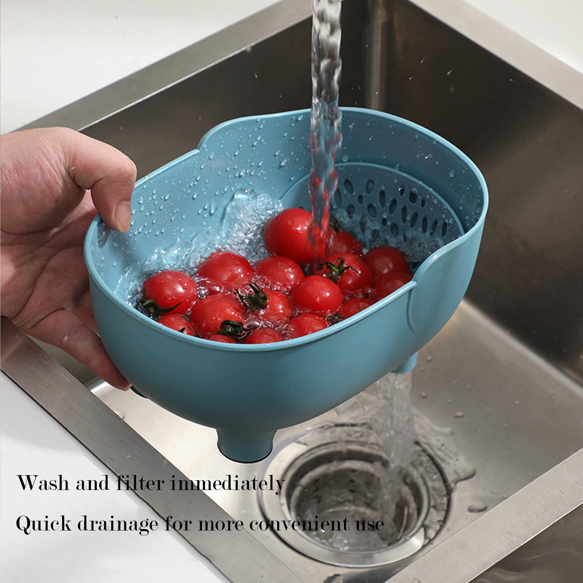 2PCS Vegetable Washing Basket