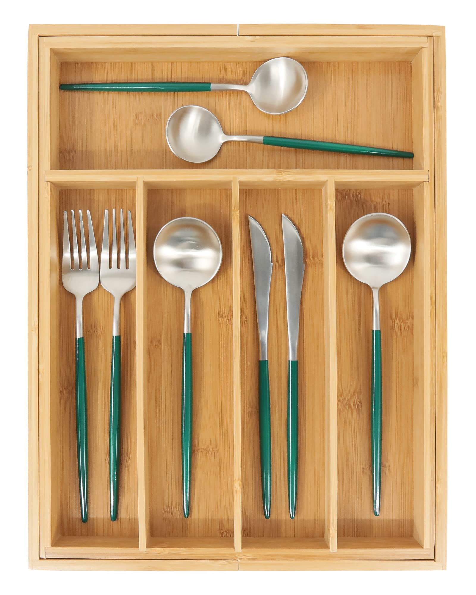 Bamboo Drawer Organizer