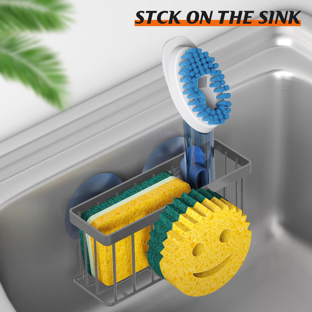 Sponge Holder Smiley Face