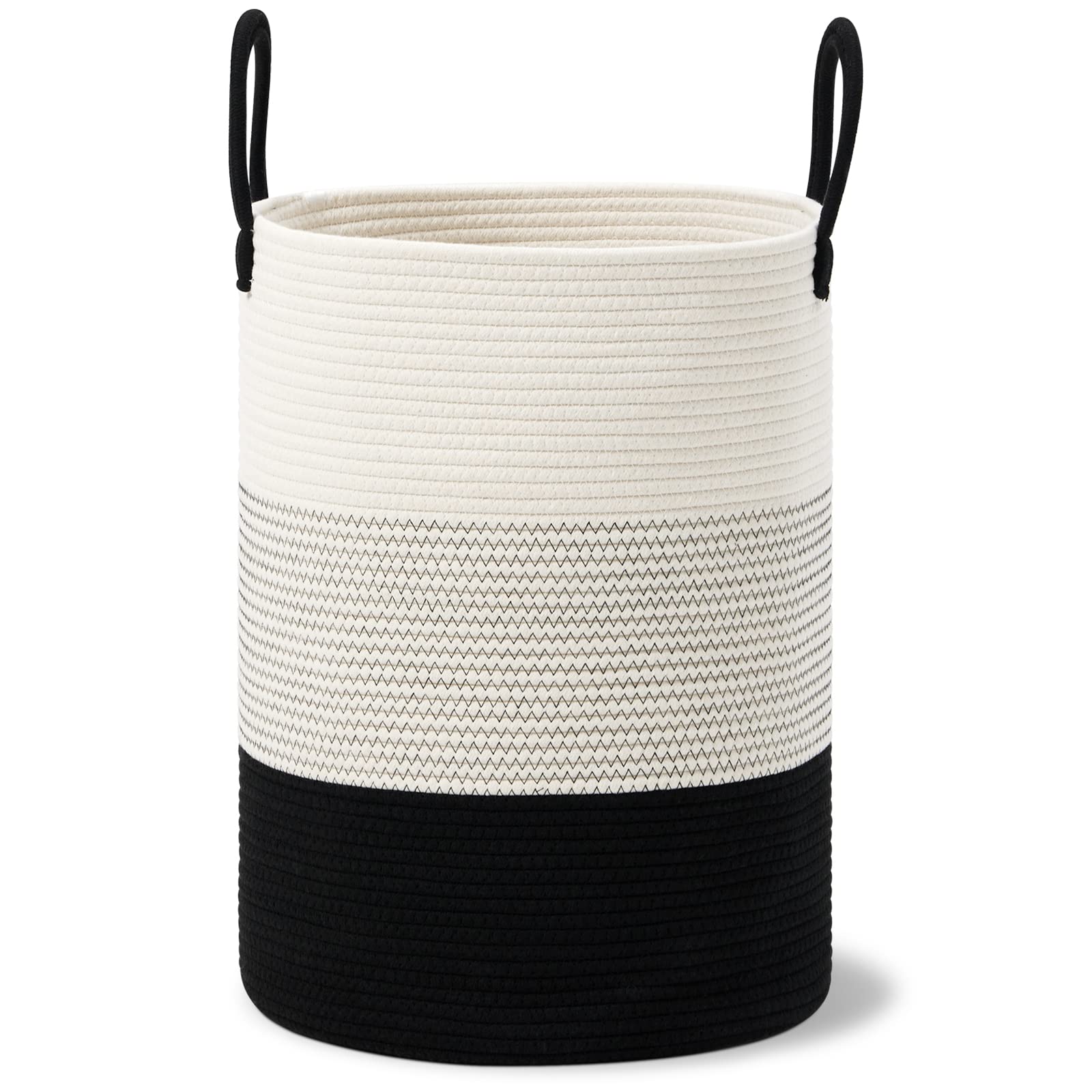 58L Tall Woven Laundry Basket Hamper