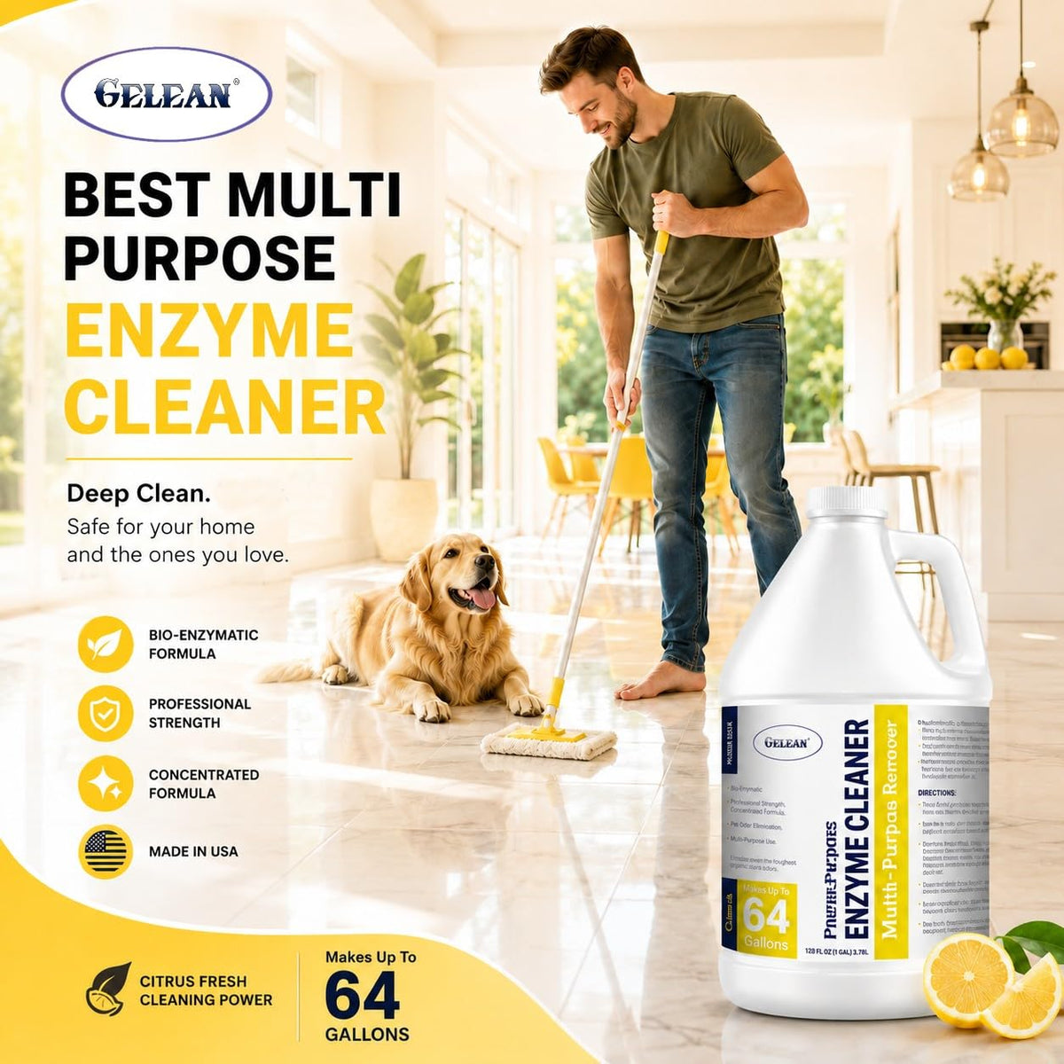 Enzymatic Cleaner Multi (128 Fl Oz)