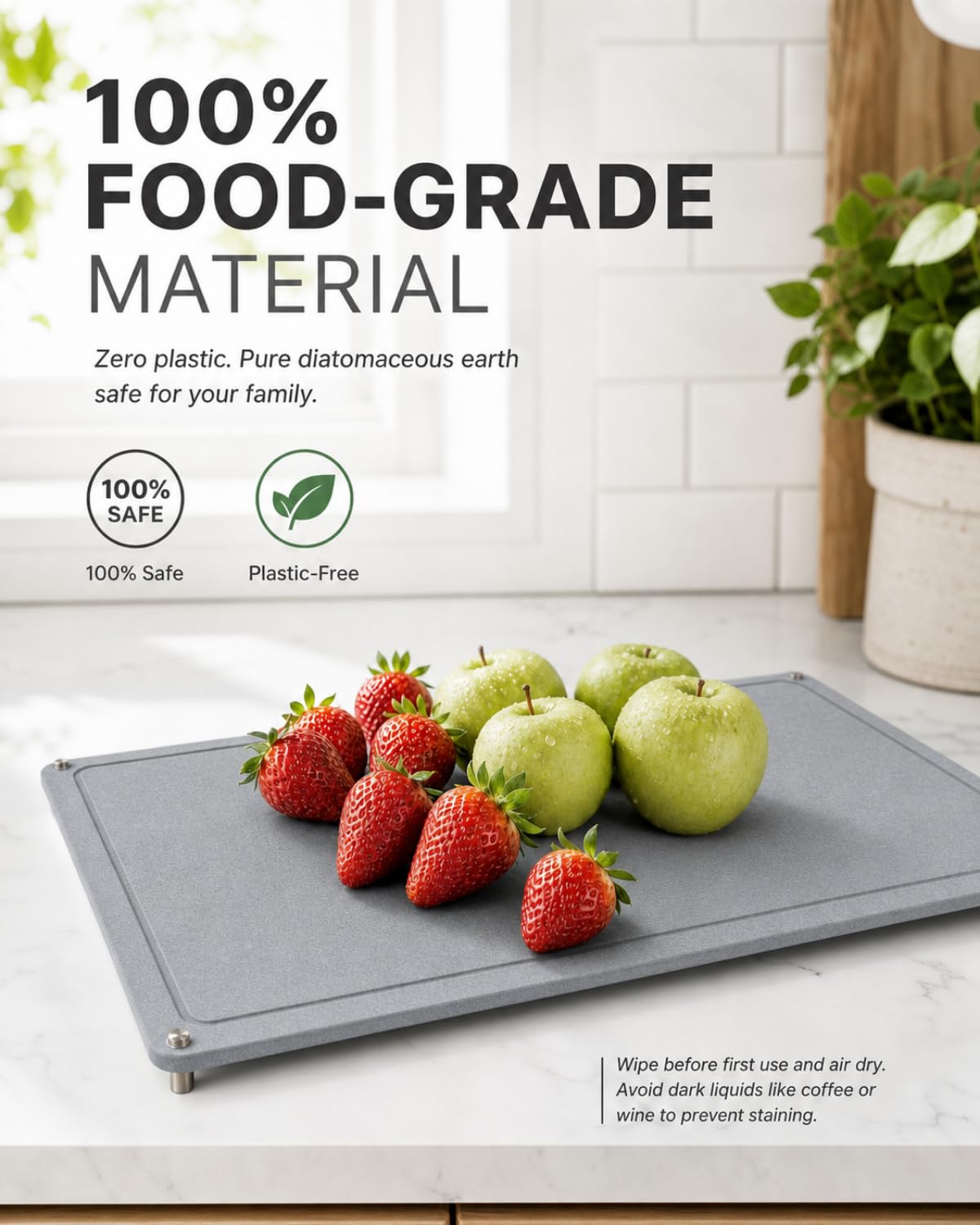 Diatomaceous Earth Dish Drying Mat