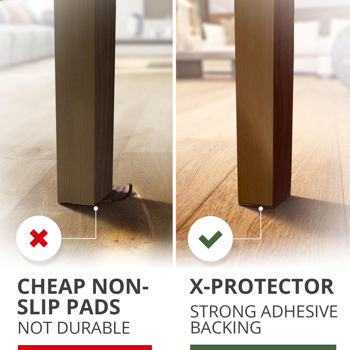 Non Slip Furniture Pads X (48 Count)