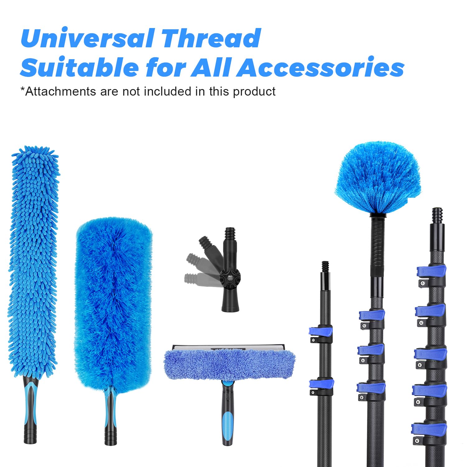 30 Foot High Ceiling Duster Kits with 4.7