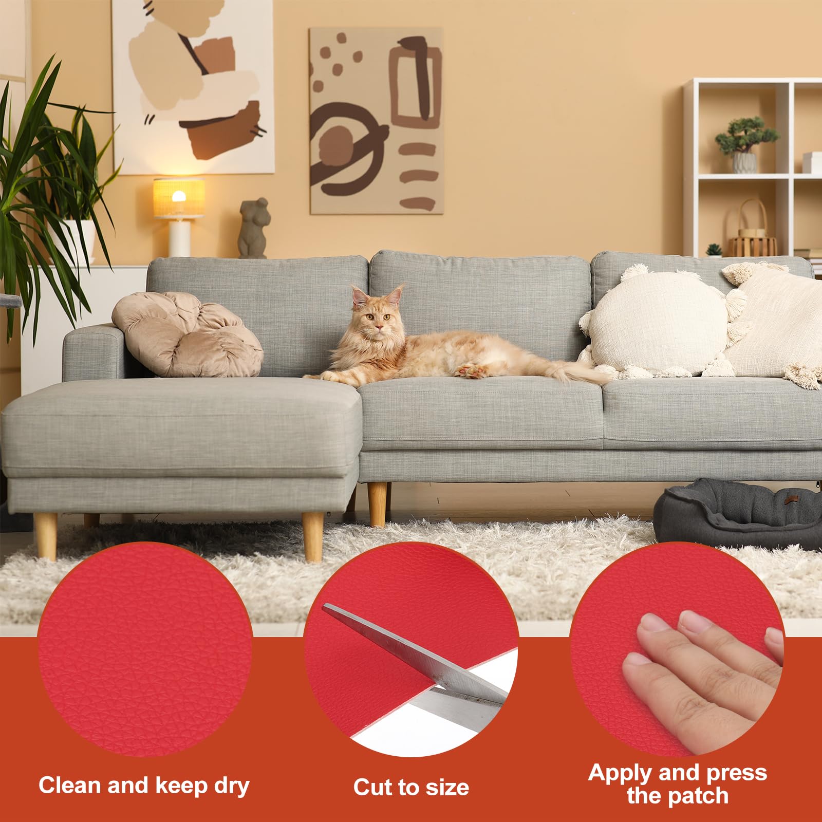 Leather Patches Tape for Furniture