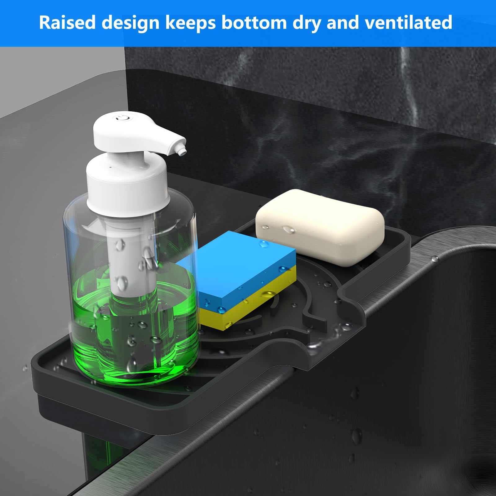 Sponge Holder for Kitchen Sink