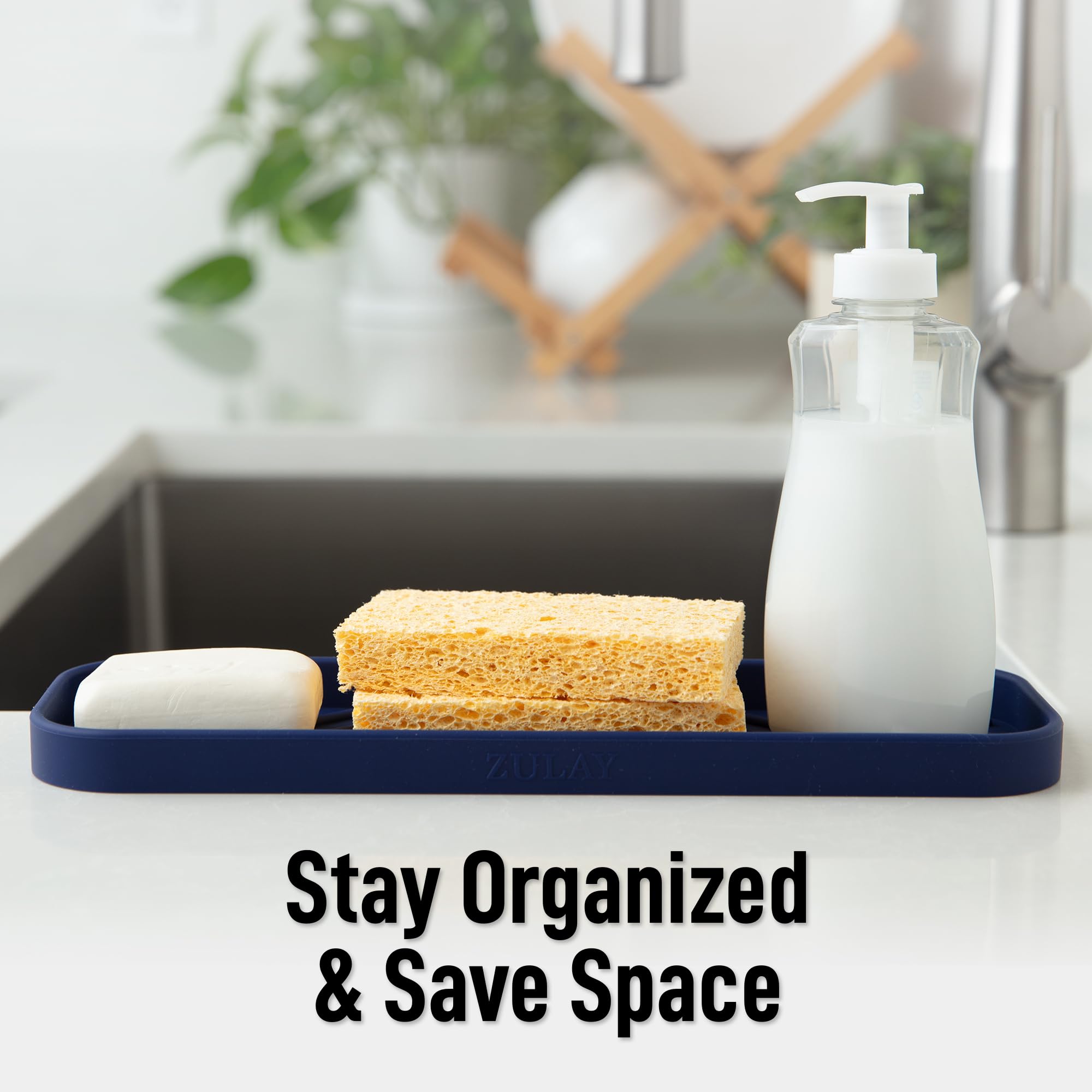 Large Silicone Sponge Holder
