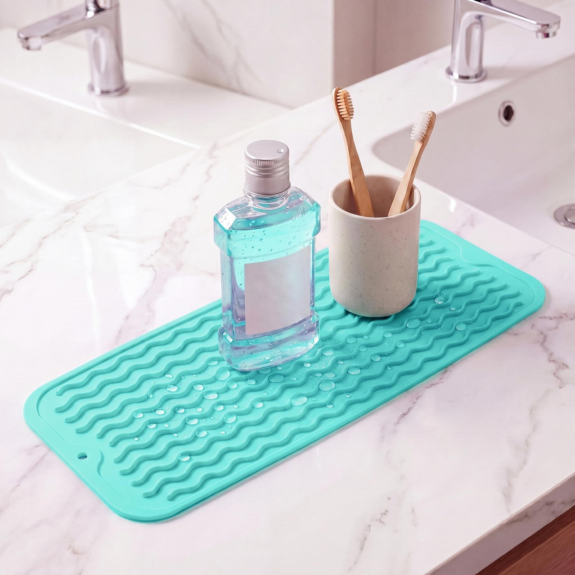 Silicone Dish Drying Mat for Multiple Usage