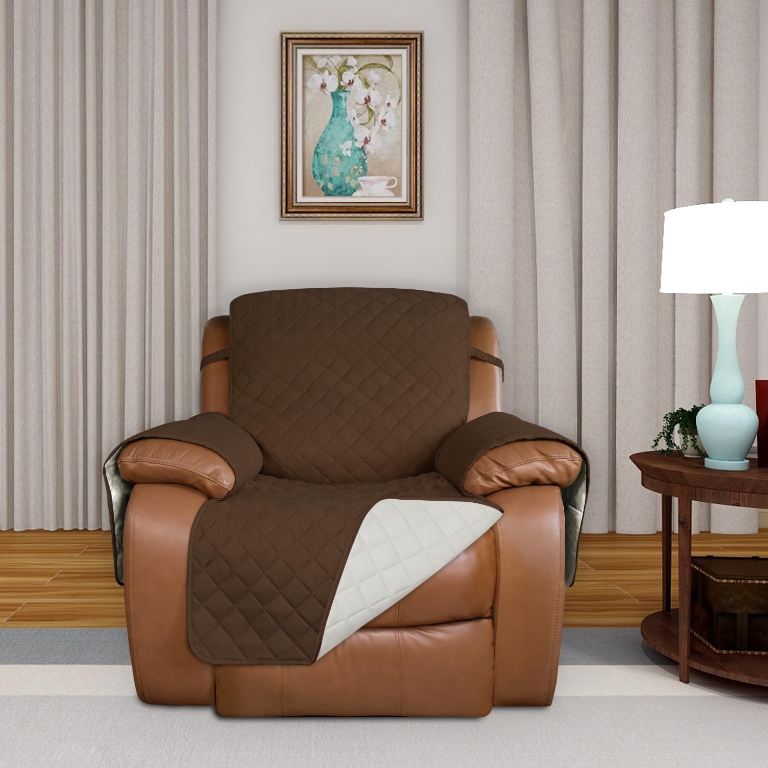 Reversible Recliner Chair Covers Couch Covers for Dogs