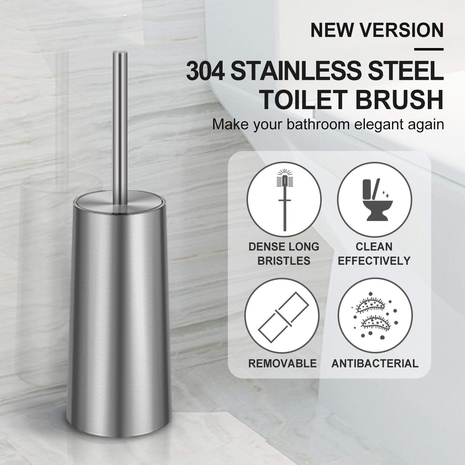 Toilet Brush and Holder (17.99 Count)