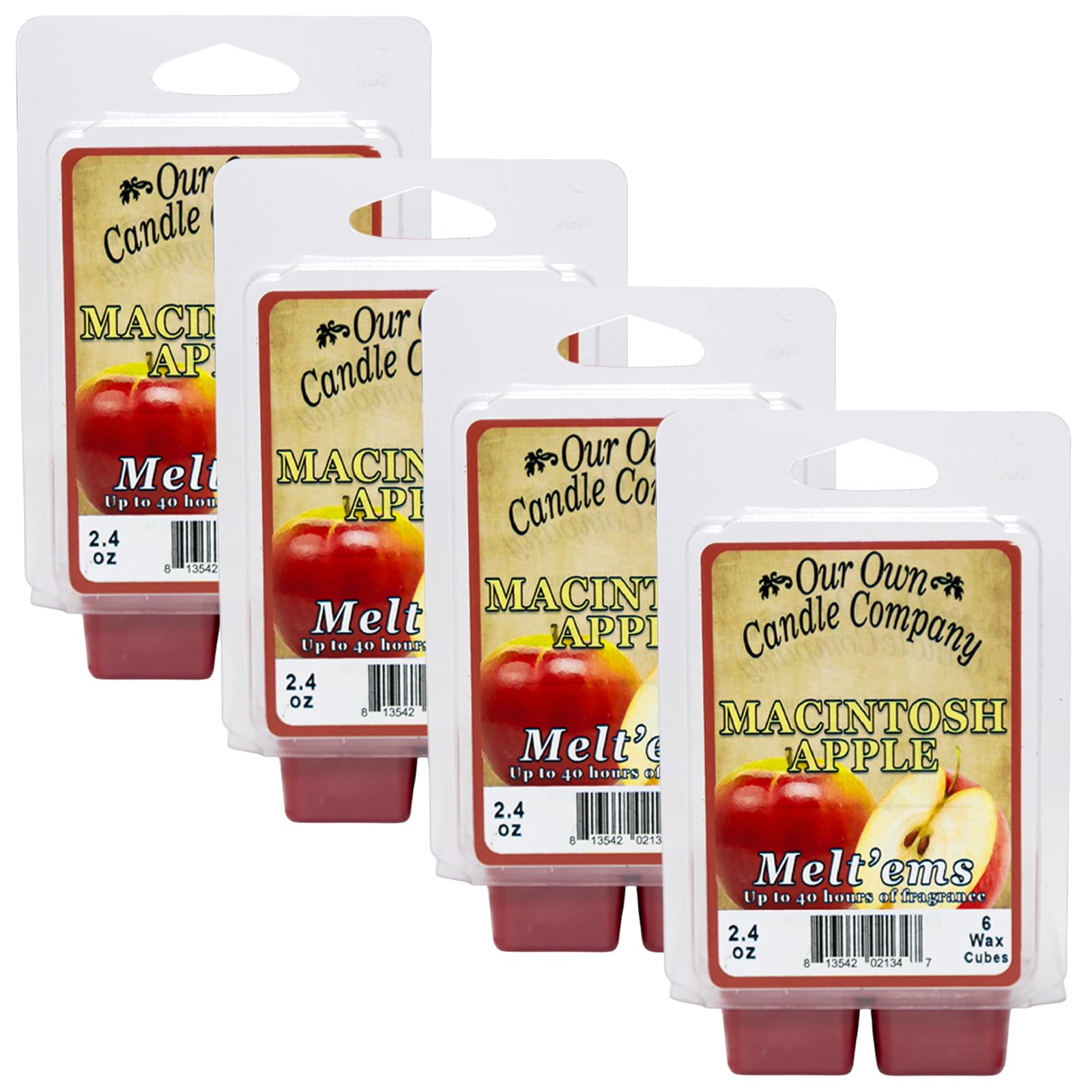 Macintosh Apple Wax Melts (4 Count)