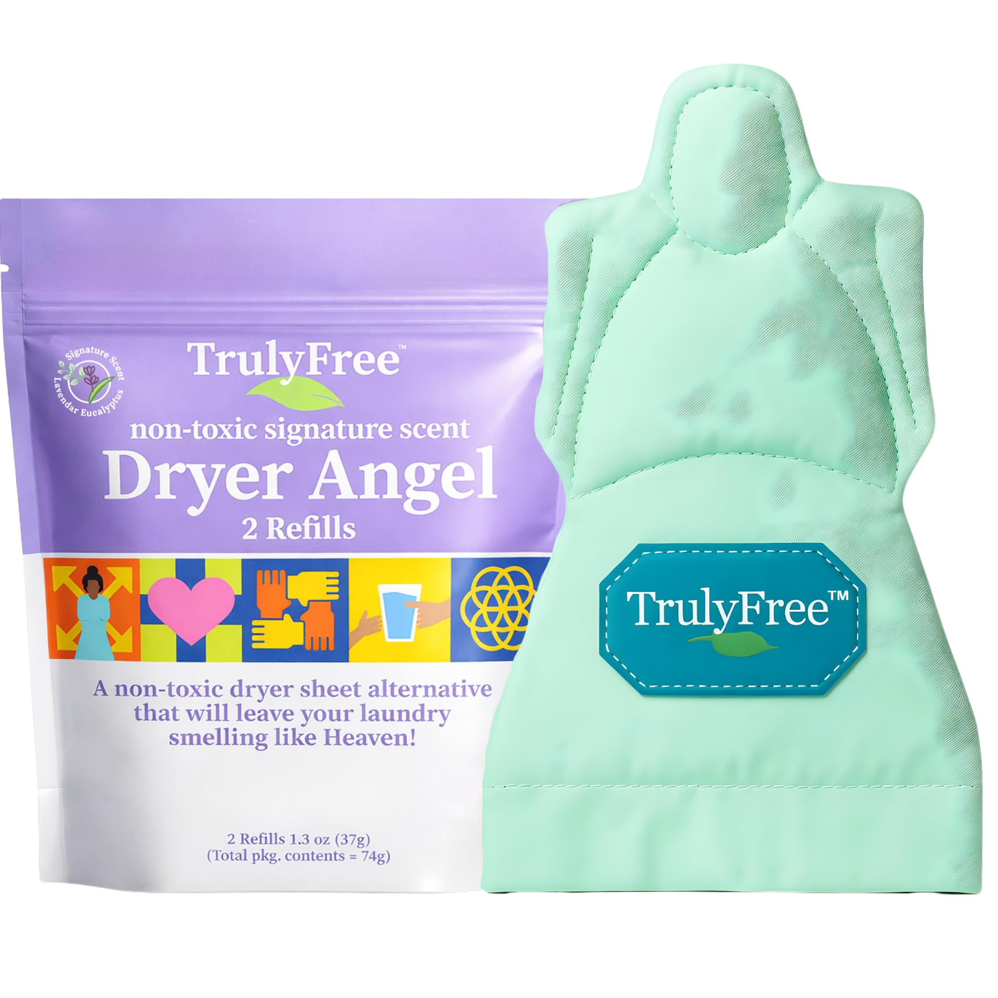 Dryer Angel Natural Dryer Sheet Alt