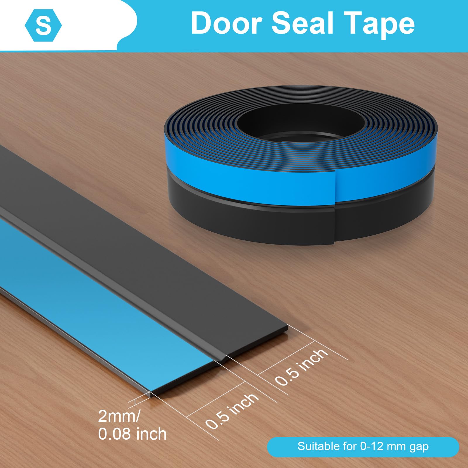 Weather Stripping Door Seal (20 Foot)