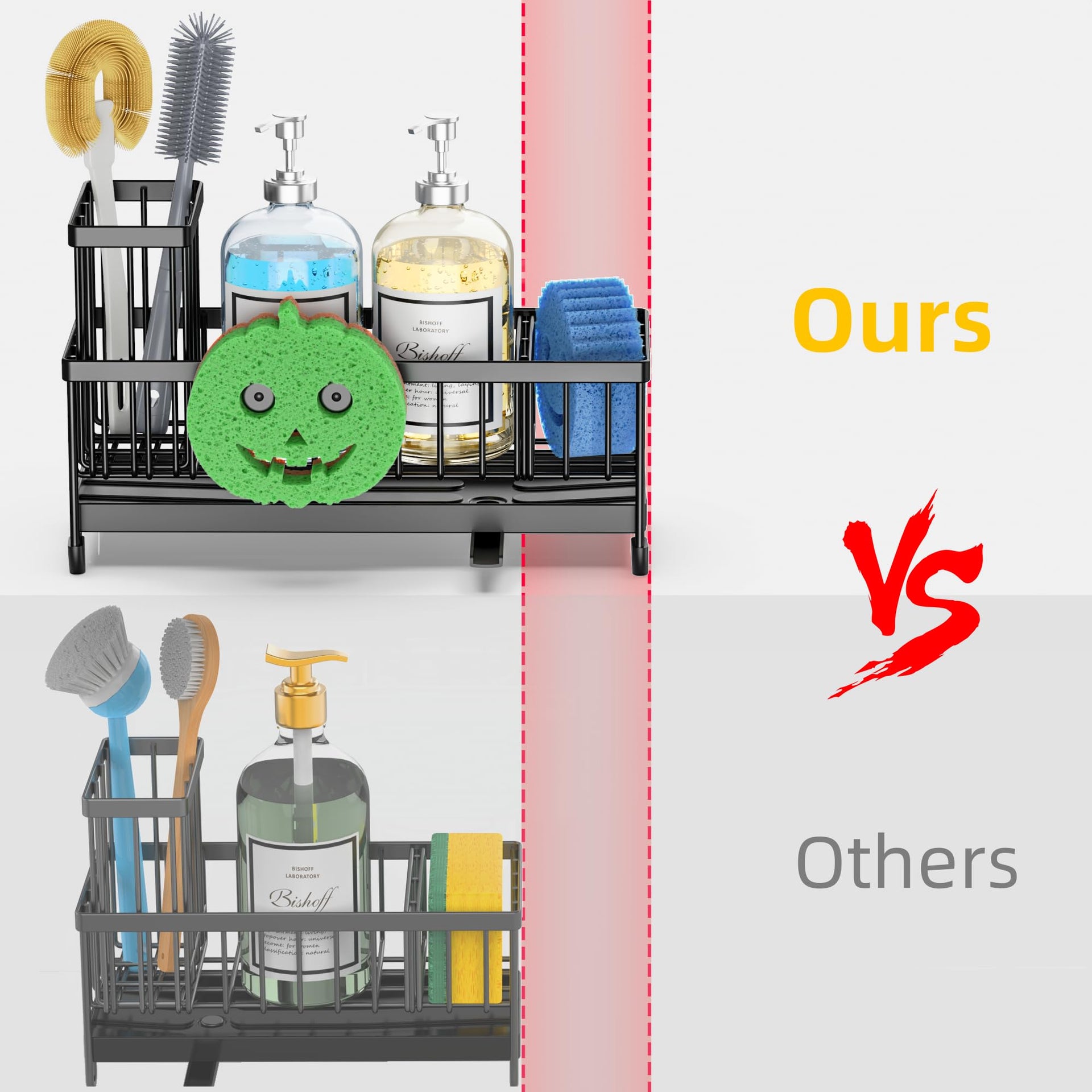 Larger Version Sponge Holder for Kitchen Sink