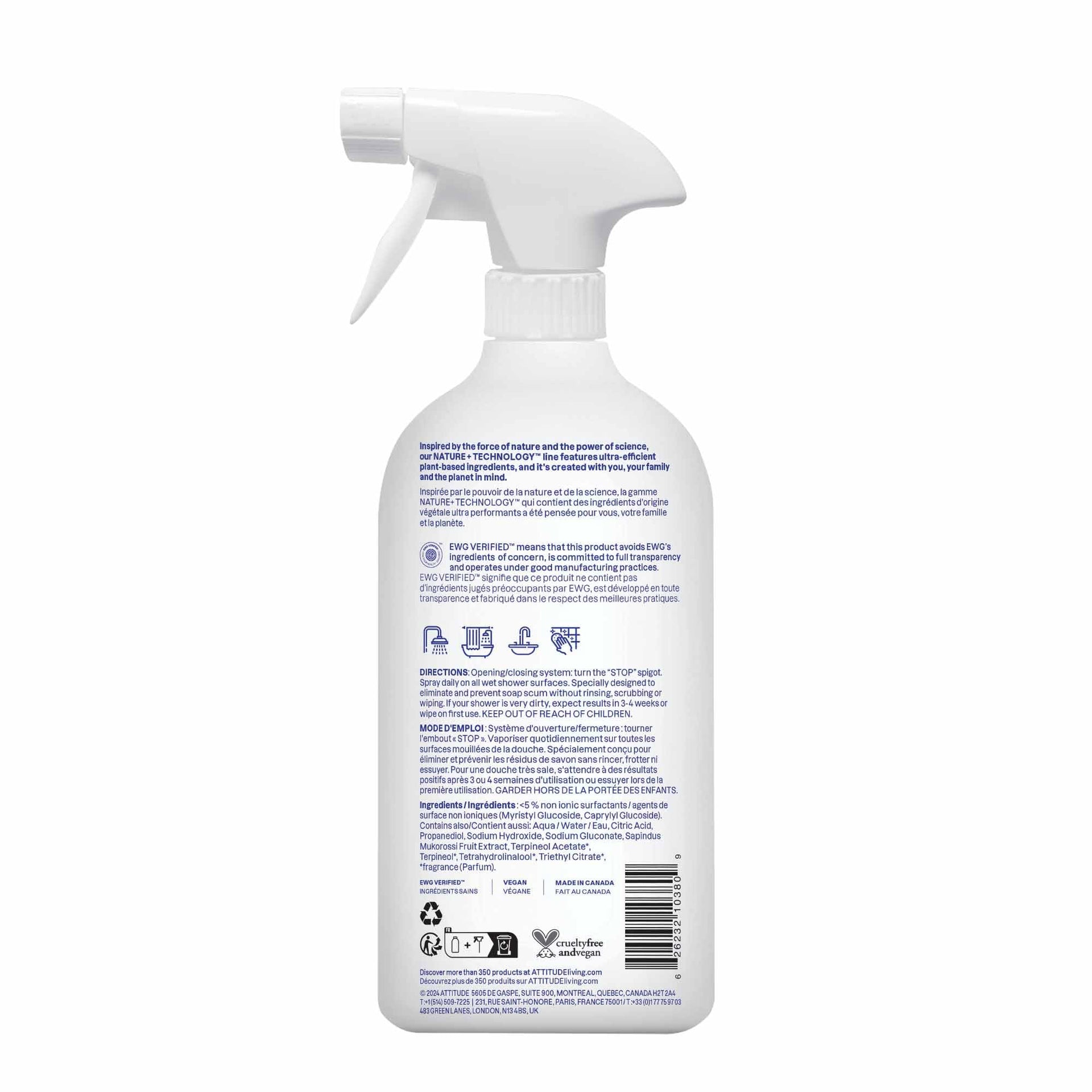 Shower & Tile Cleaner Spray (27.1 Fl Oz)