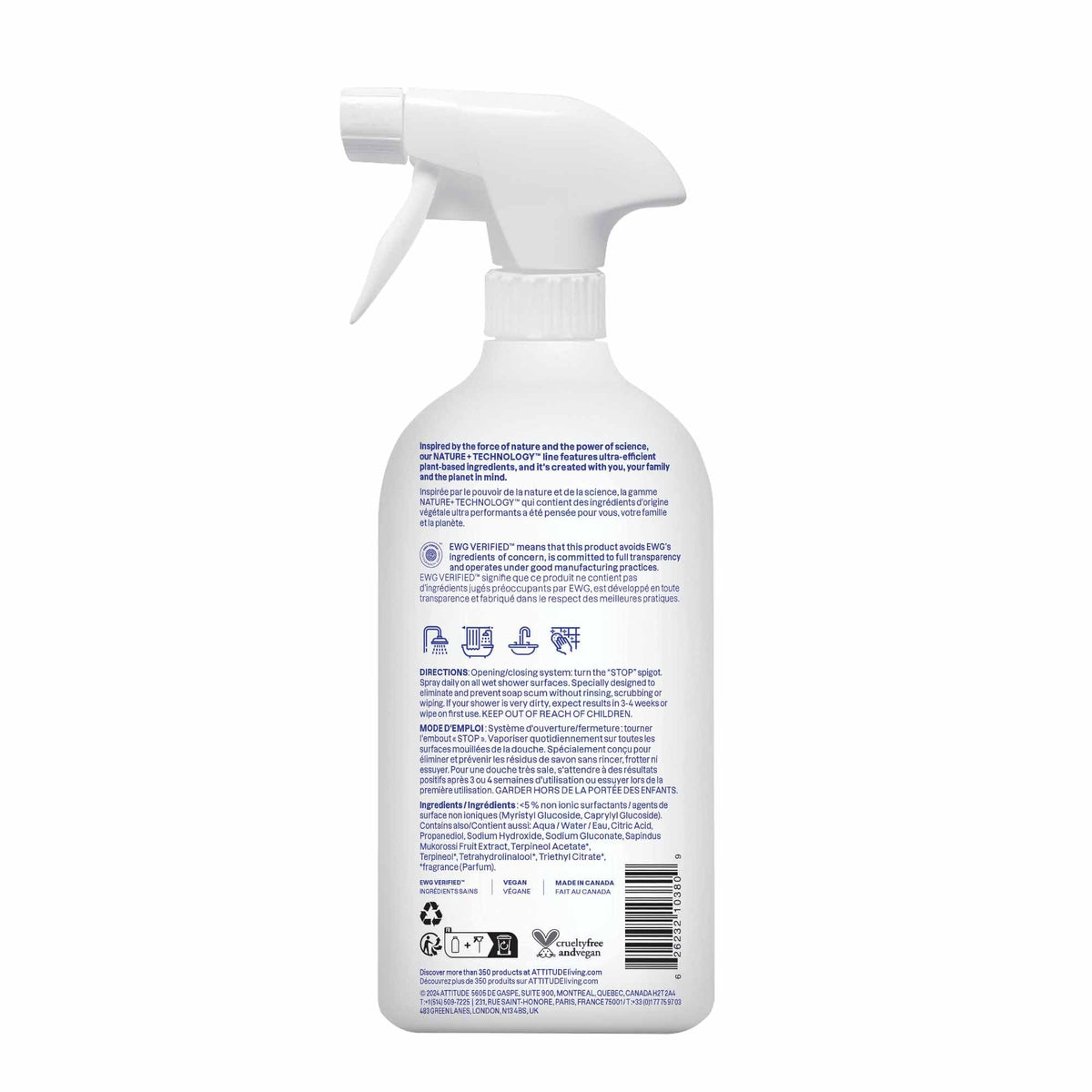 Shower & Tile Cleaner Spray (27.1 Fl Oz)