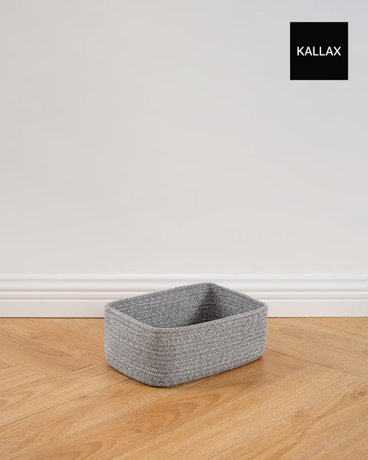 Small Woven Storage Basket for Organizing (3 Count)