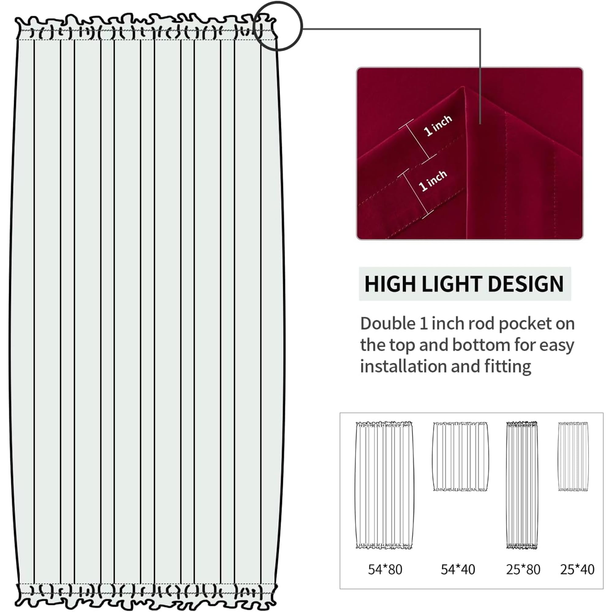French Door Curtains