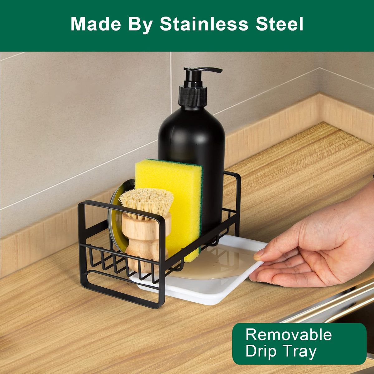 Sponge Holder for Kitchen Sink