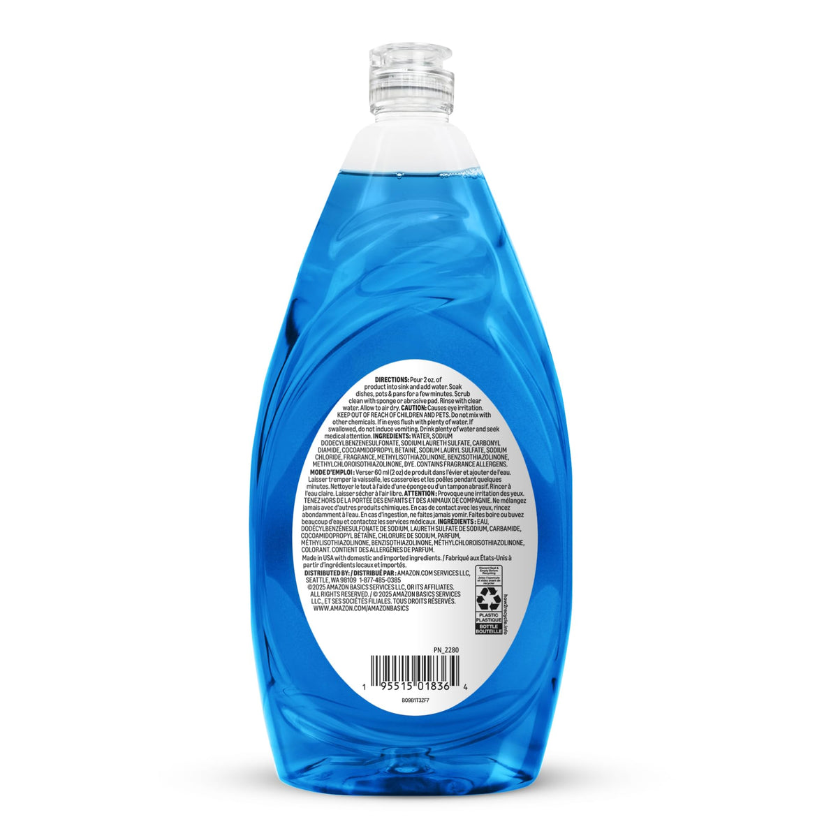 Dish Soap Fresh Scent (120 Fl Oz)