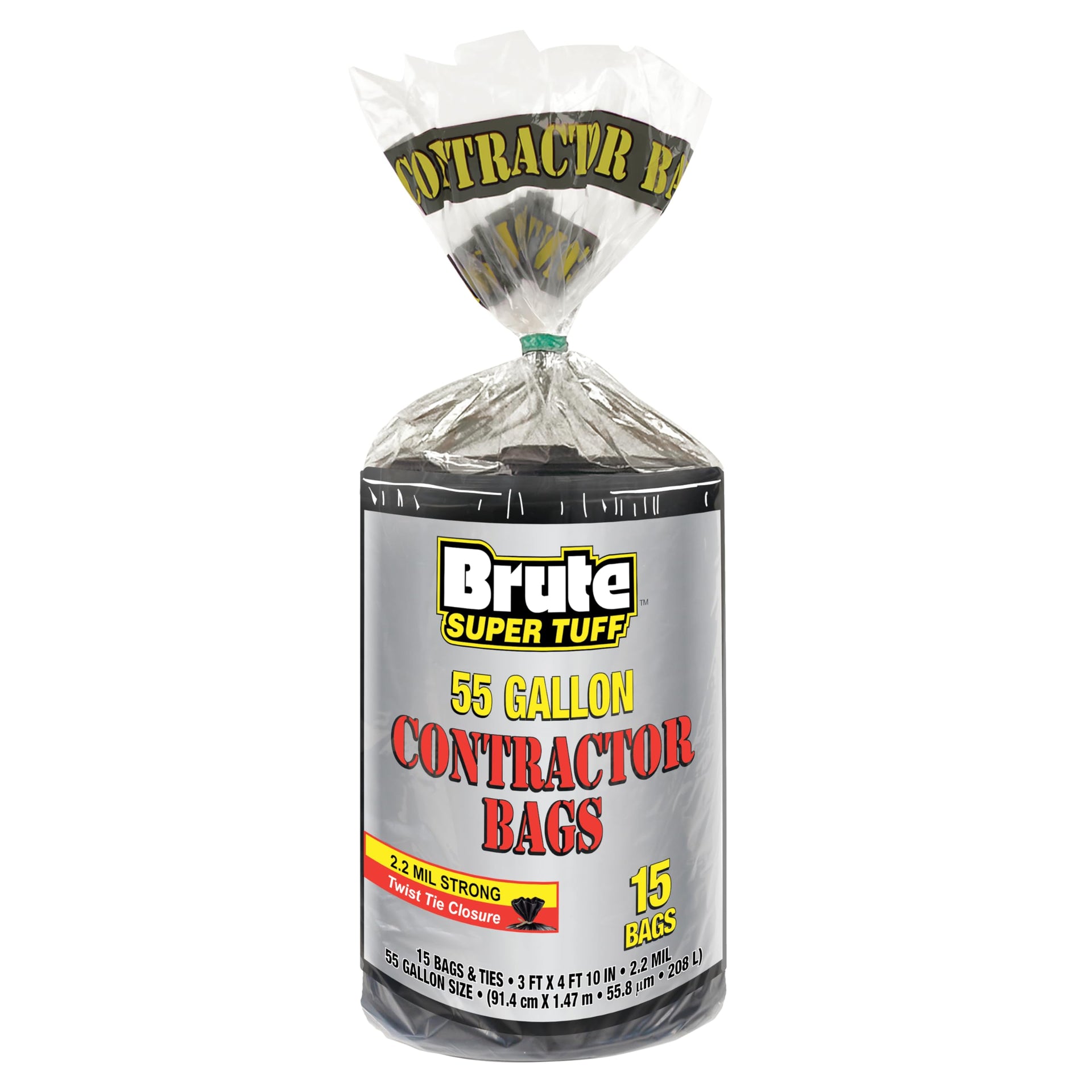 55 Gallon Contractor Bags (15 Count)