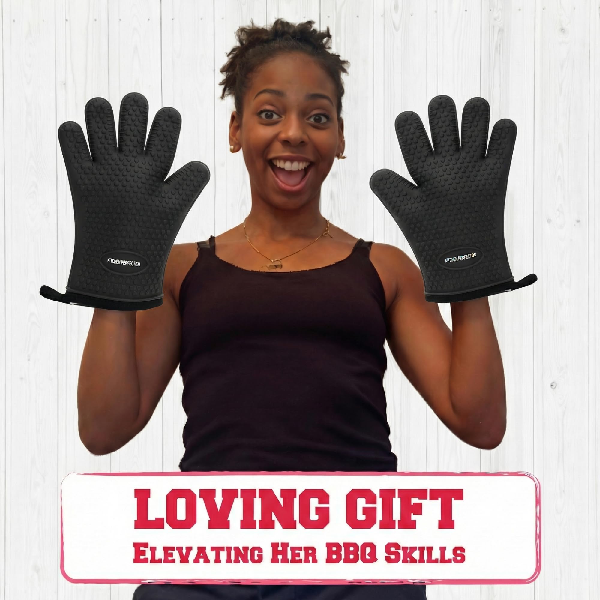 Silicone Smoker BBQ Gloves