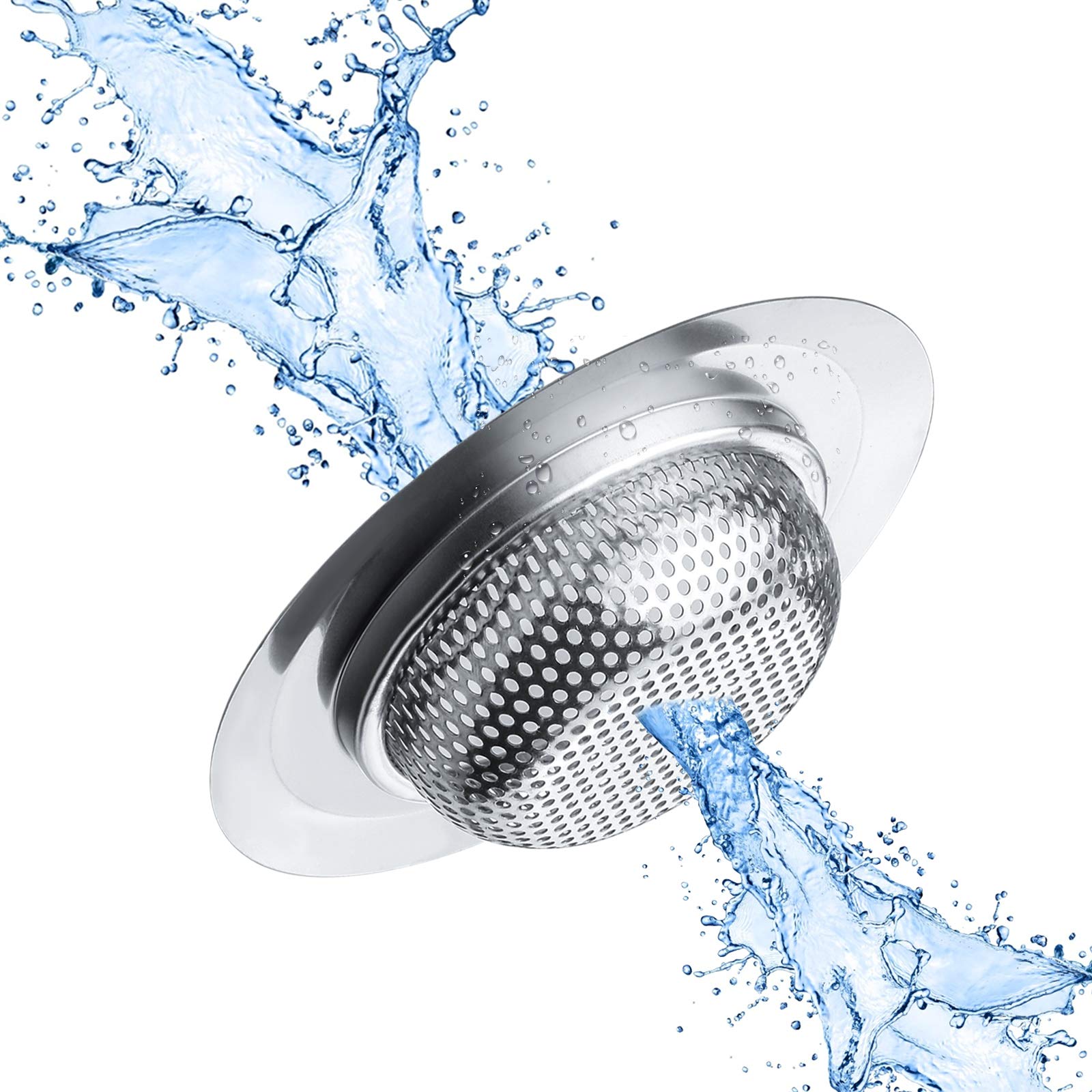2 Pcs Kitchen Sink Strainer (2 Count)