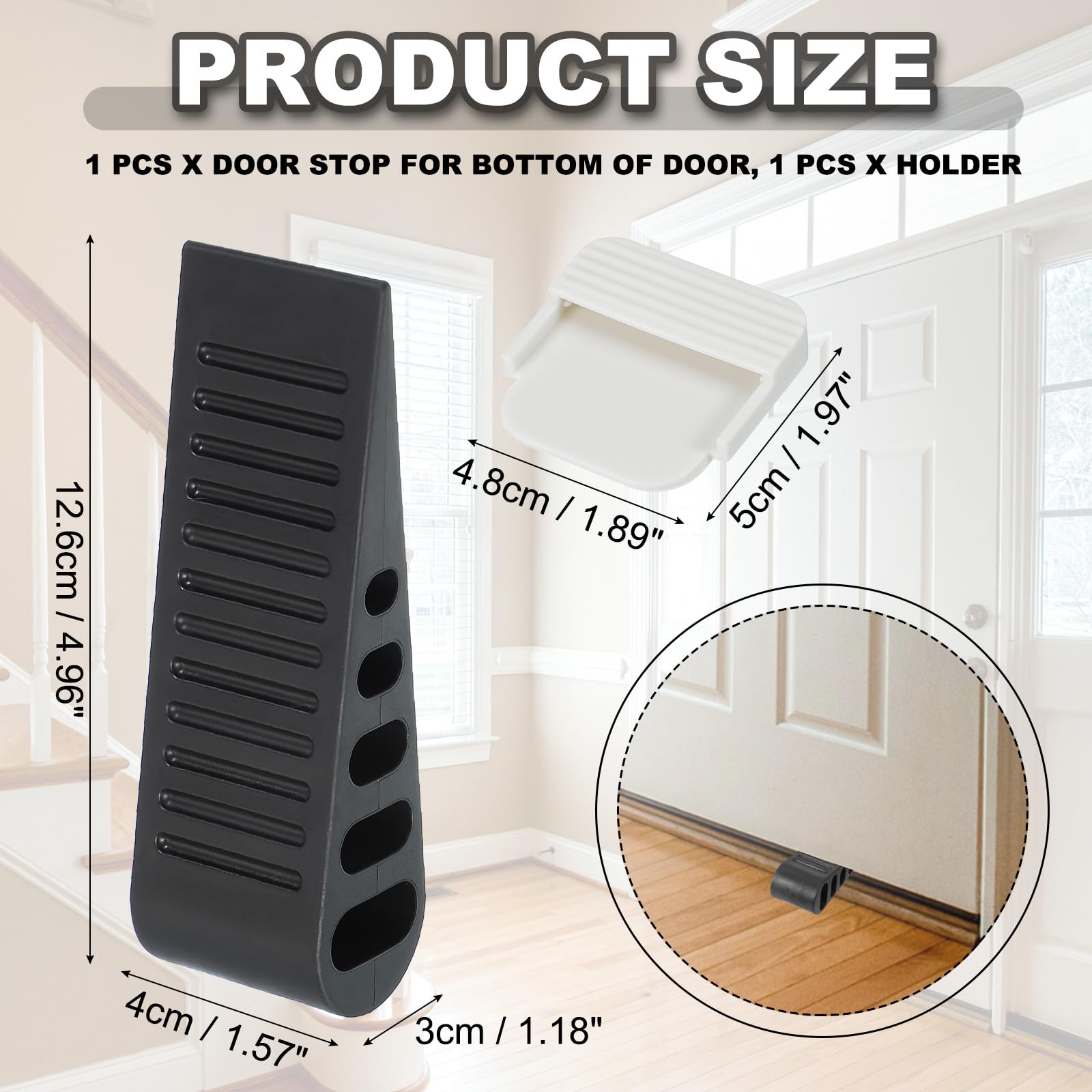 Rubber Door Stoppers for Bottom of Door